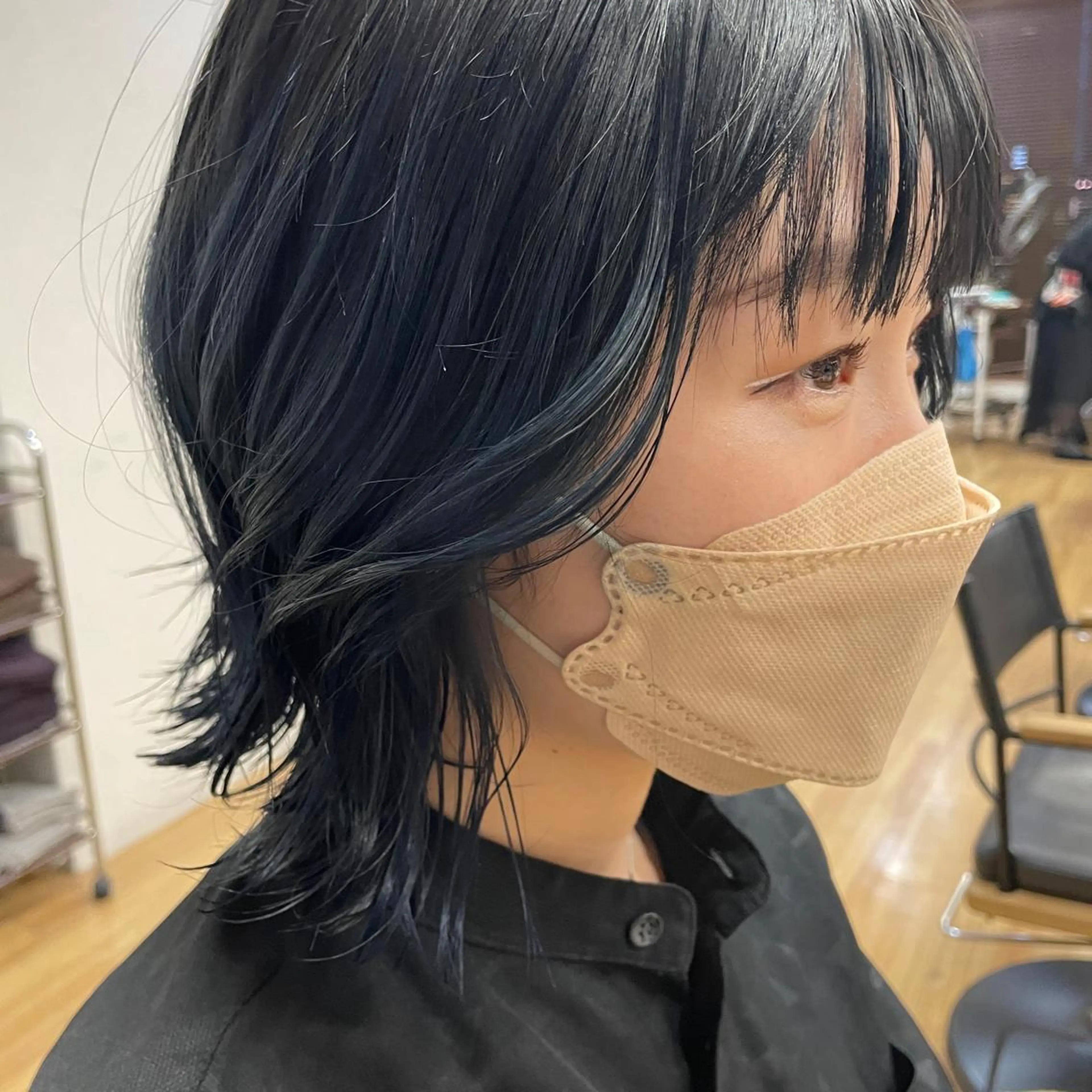 ショート 1/f hair space所属・河口 友里のヘアスタイル