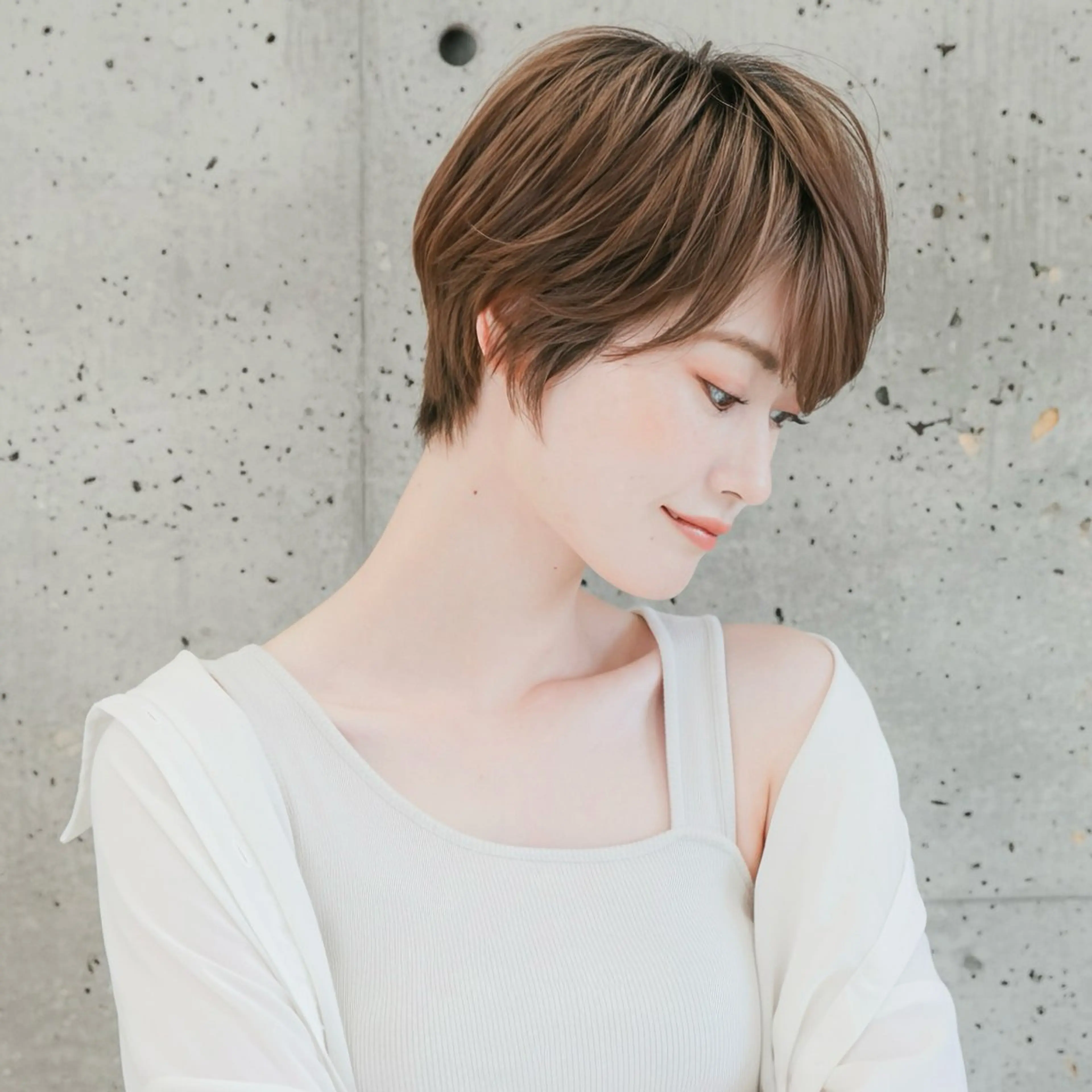 ショート カット ヘアカラー ショート〜ミディアム 喜多司のヘアスタイル