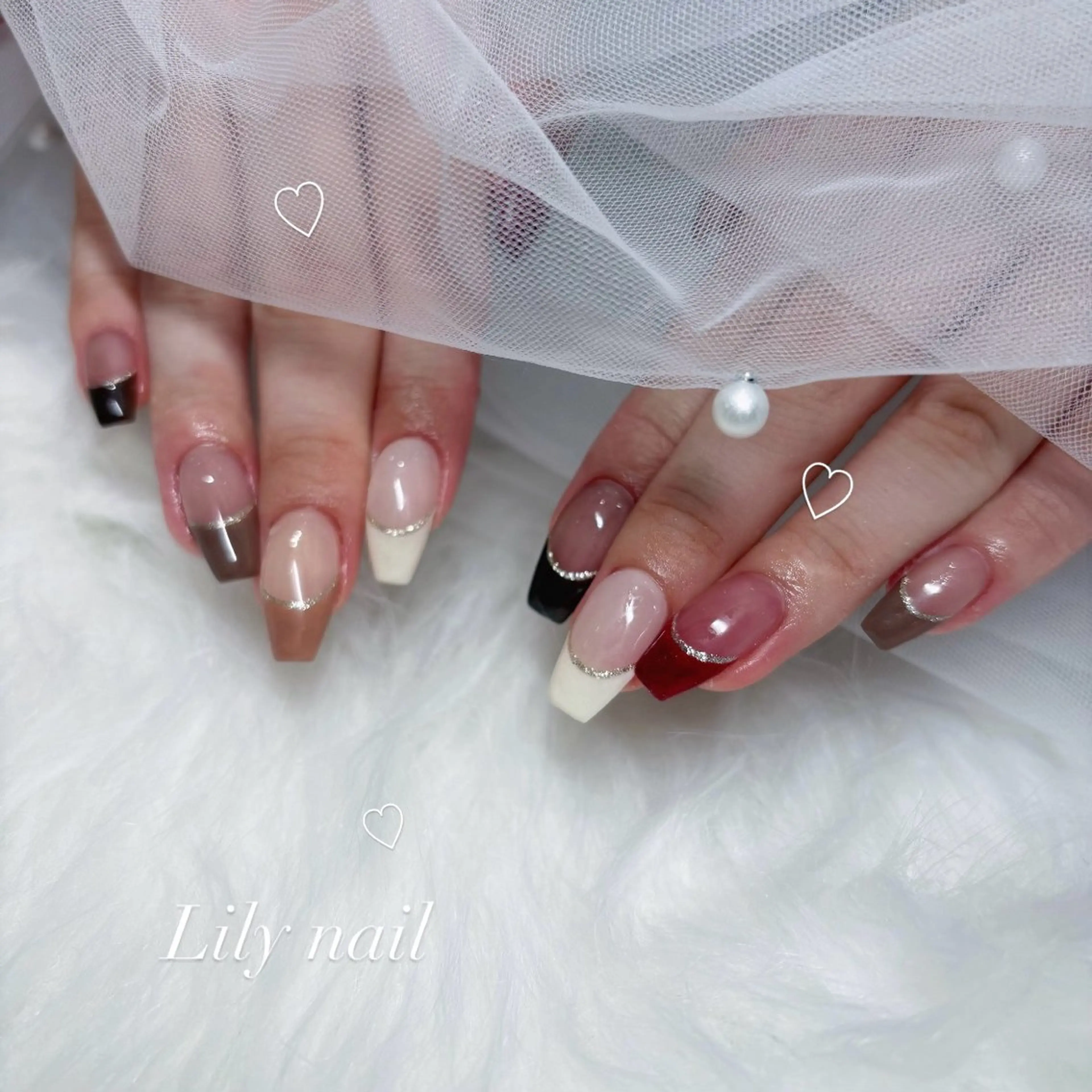 ネイル ハンドネイル kitty nail所属・Lily nailのネイルデザイン