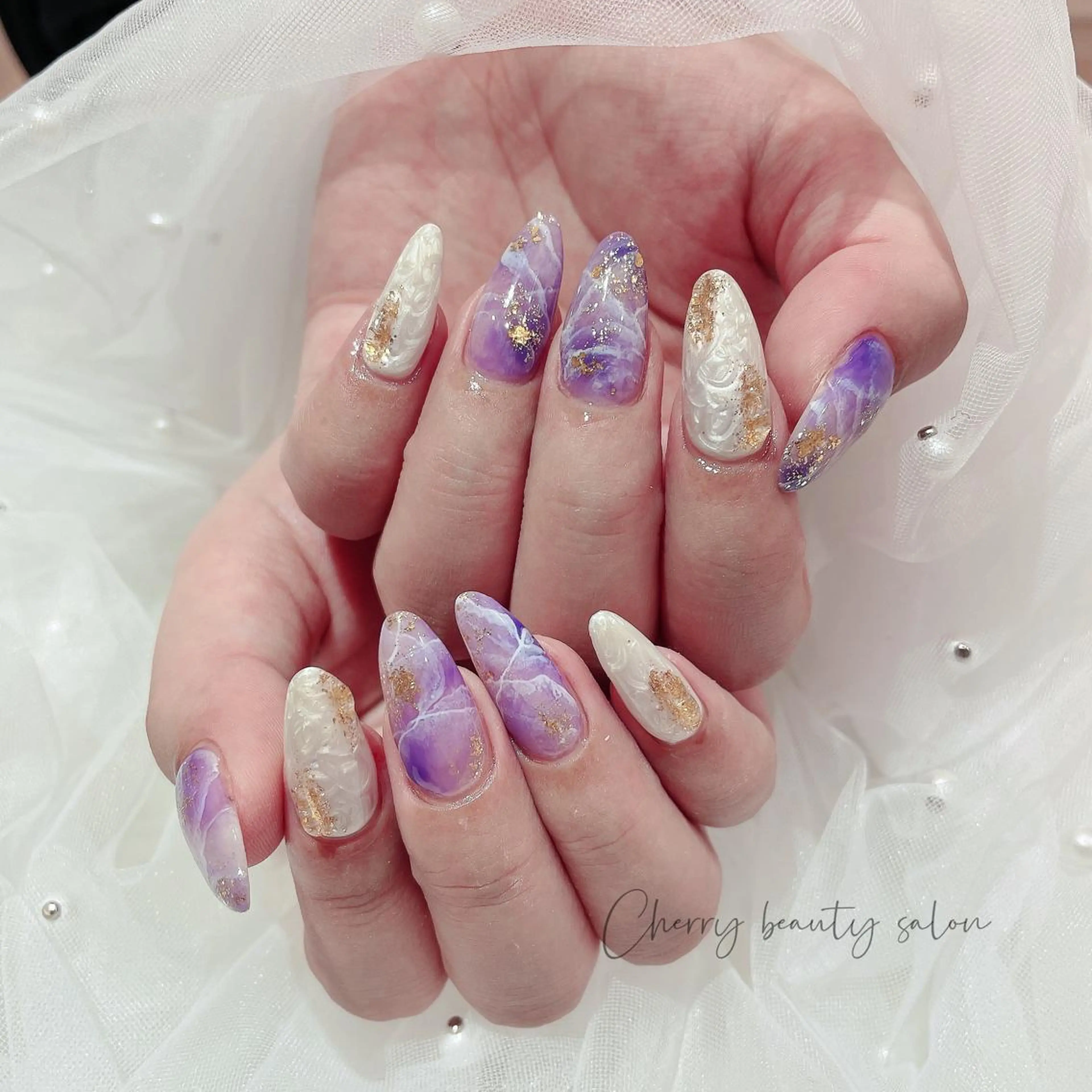 ネイル ハンドネイル ハンドケア SAKURA 🍒のネイルデザイン