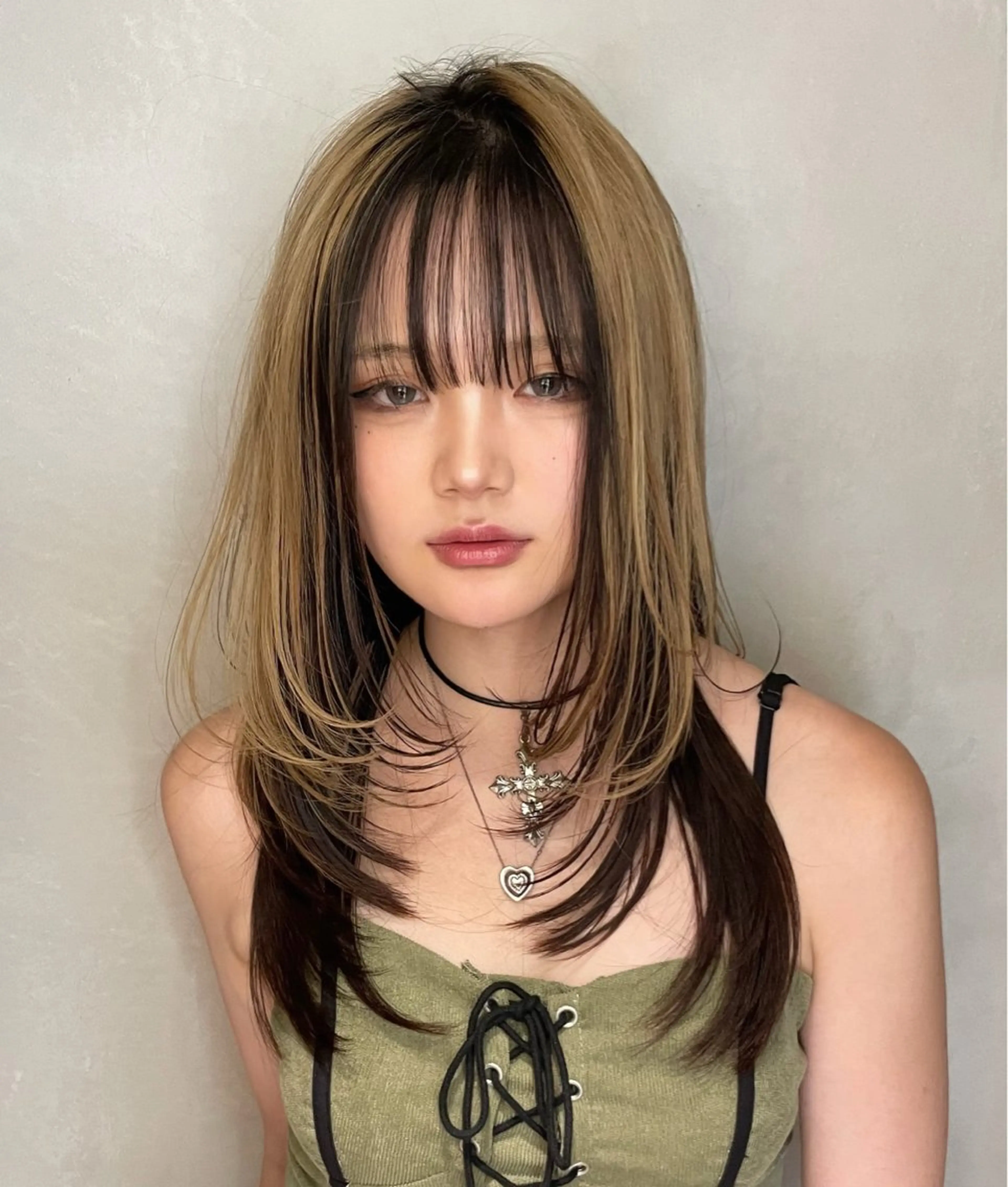 ミディアム カット ヘアカラー トリートメント Lond un Maison.所属・ﾌﾞﾘｰﾁ/ﾚｲﾔｰ ✩.*˚チャンツヨシのヘアスタイル