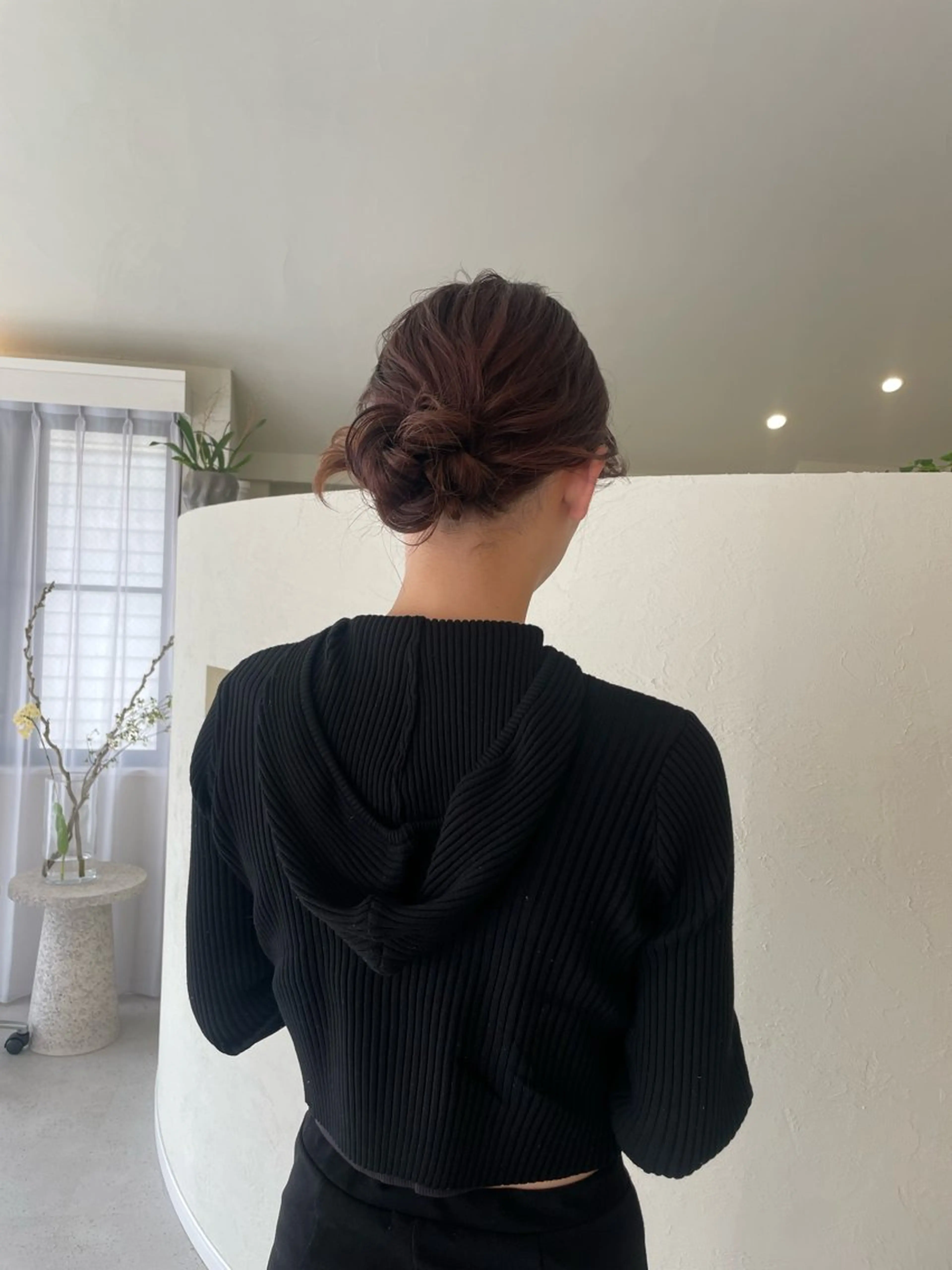 セミロング ヘアアレンジ ヘアセット ONZE所属・ONZE miyuのヘアスタイル