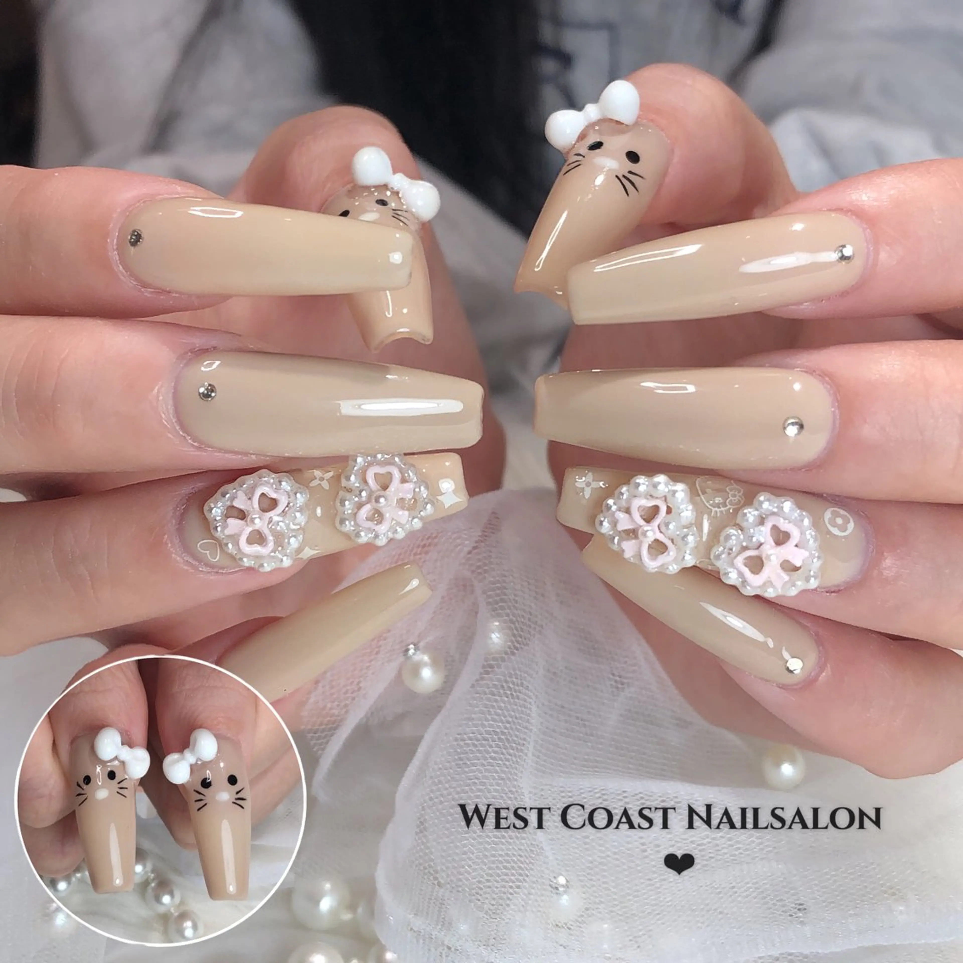 ネイル ハンドネイル west coast スカルプ専門店のネイルデザイン