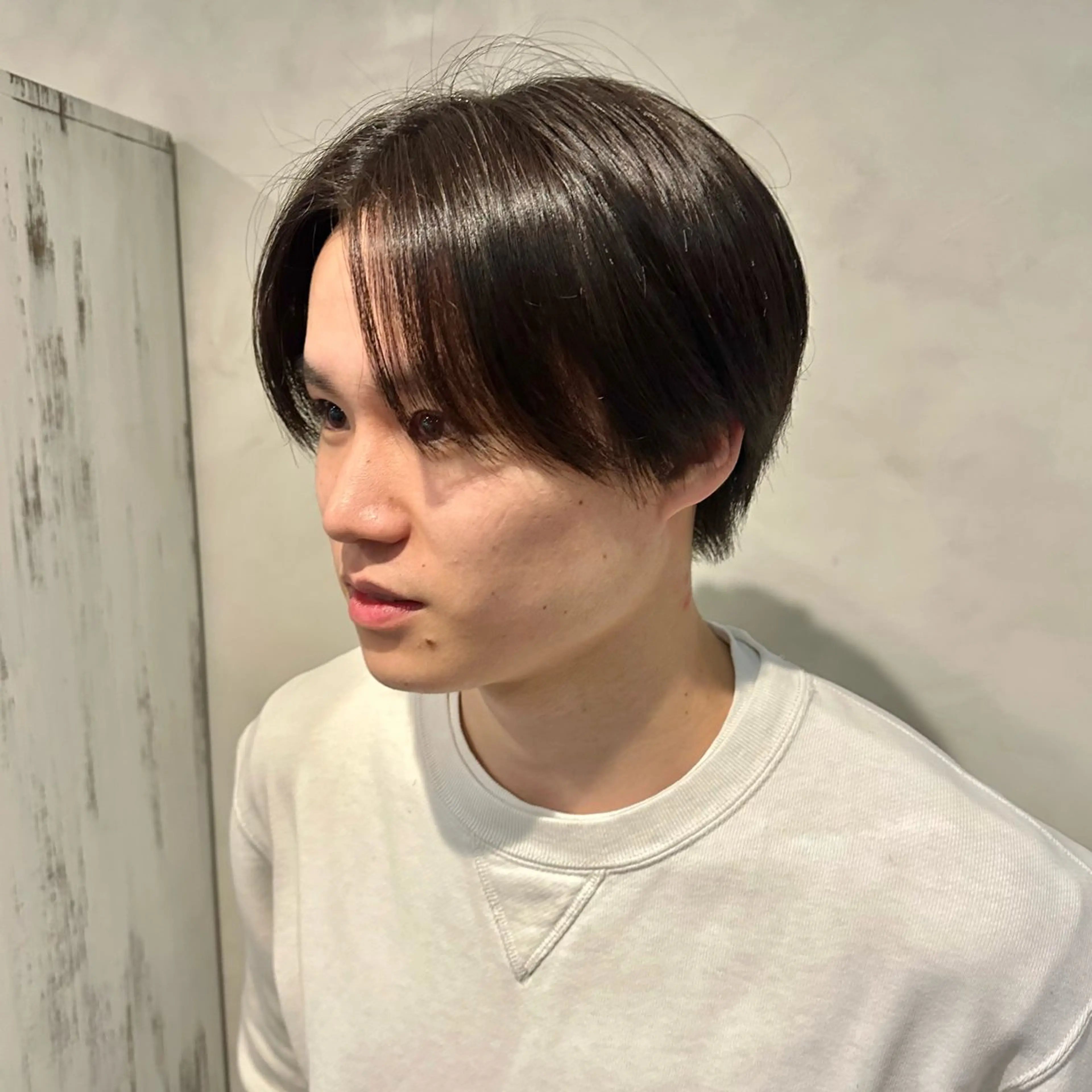 メンズ カット Aust hair Stella新宿所属・Yuki☺︎パーマ レイヤーカットウルフのヘアスタイル