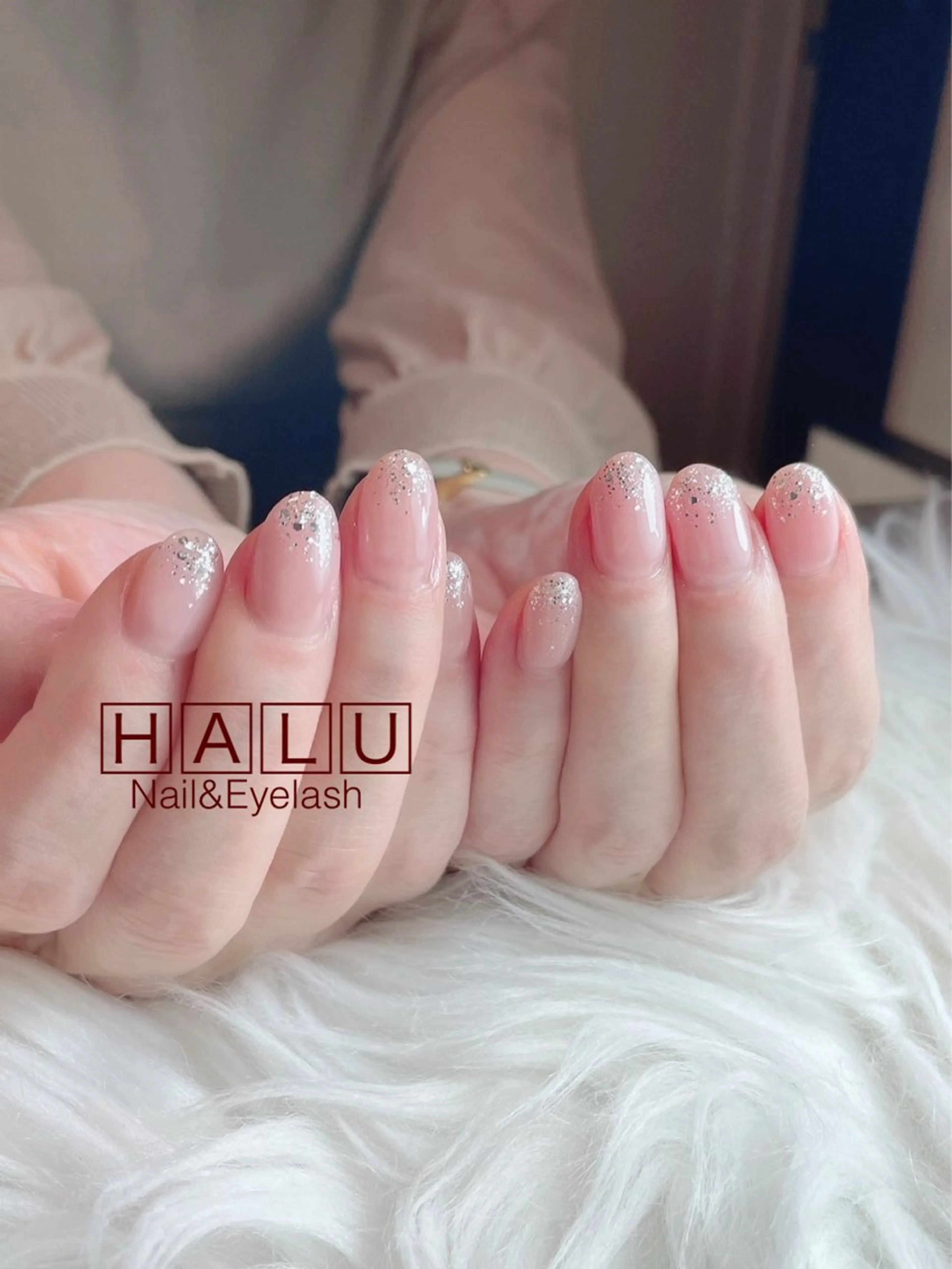 ネイル ラメ(グリッター) HALU ハルのネイルデザイン