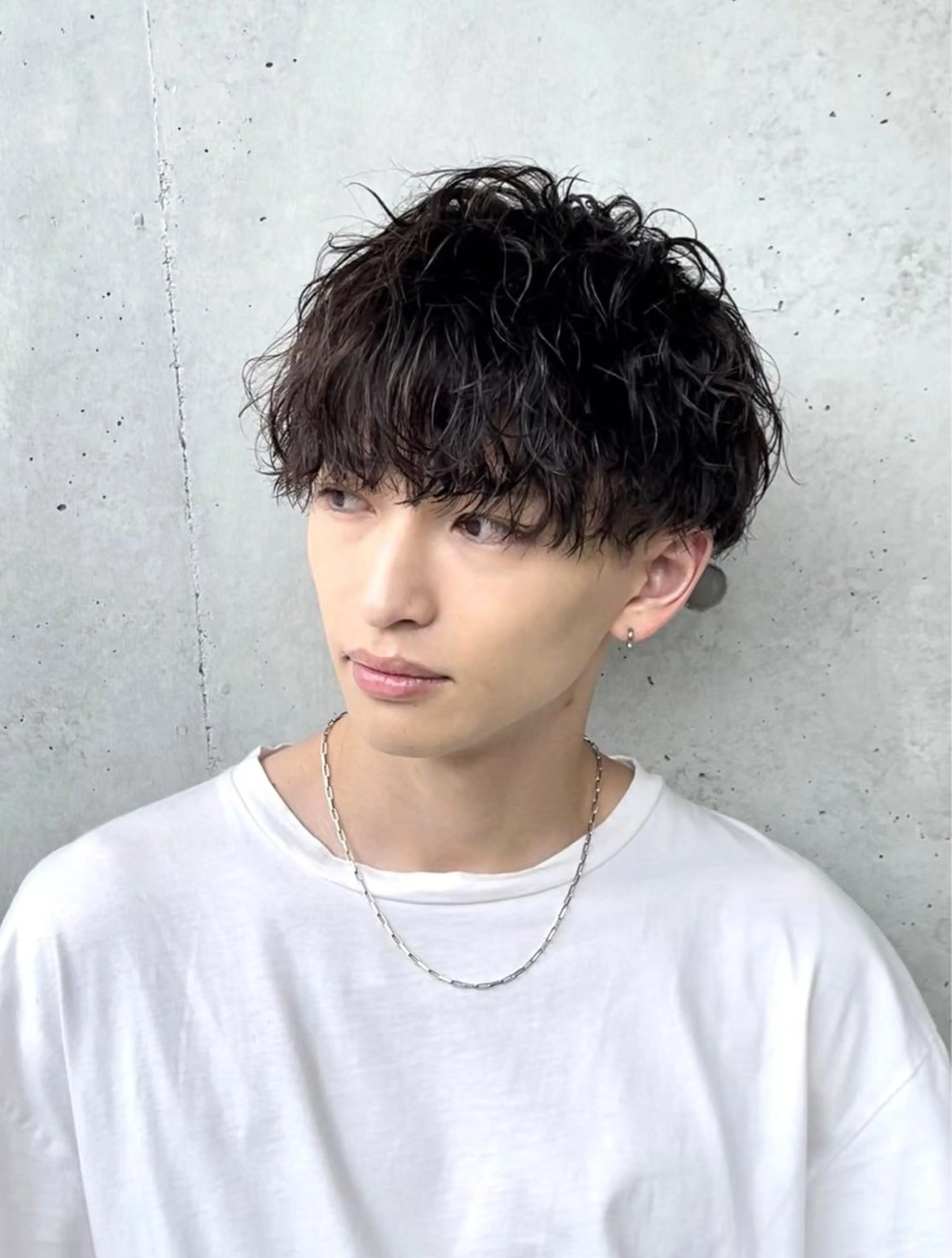 パーマ メンズ 鈴木 美璃のヘアスタイル