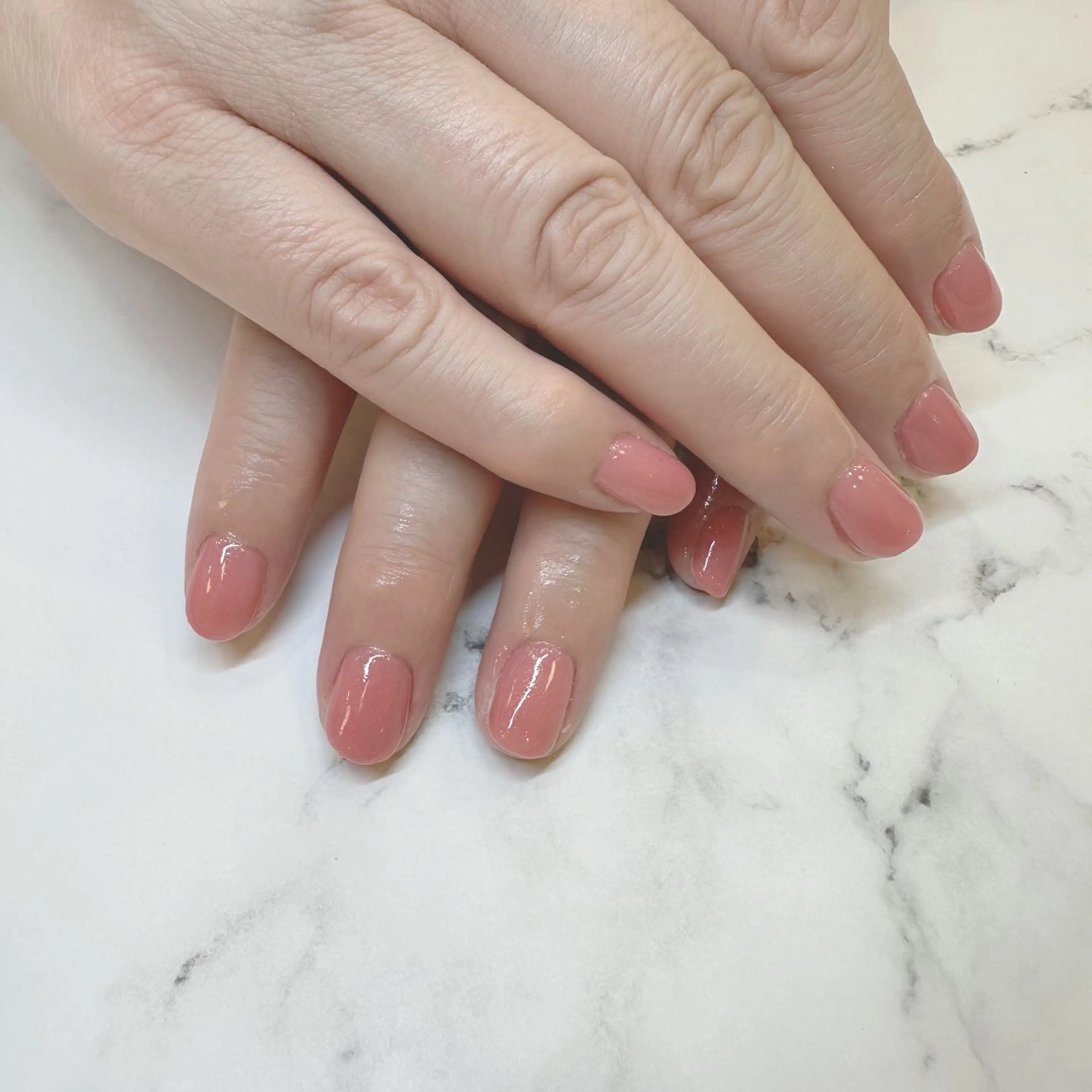 ネイル ラメ(グリッター) シンプルネイル Cravo aiのネイルデザイン