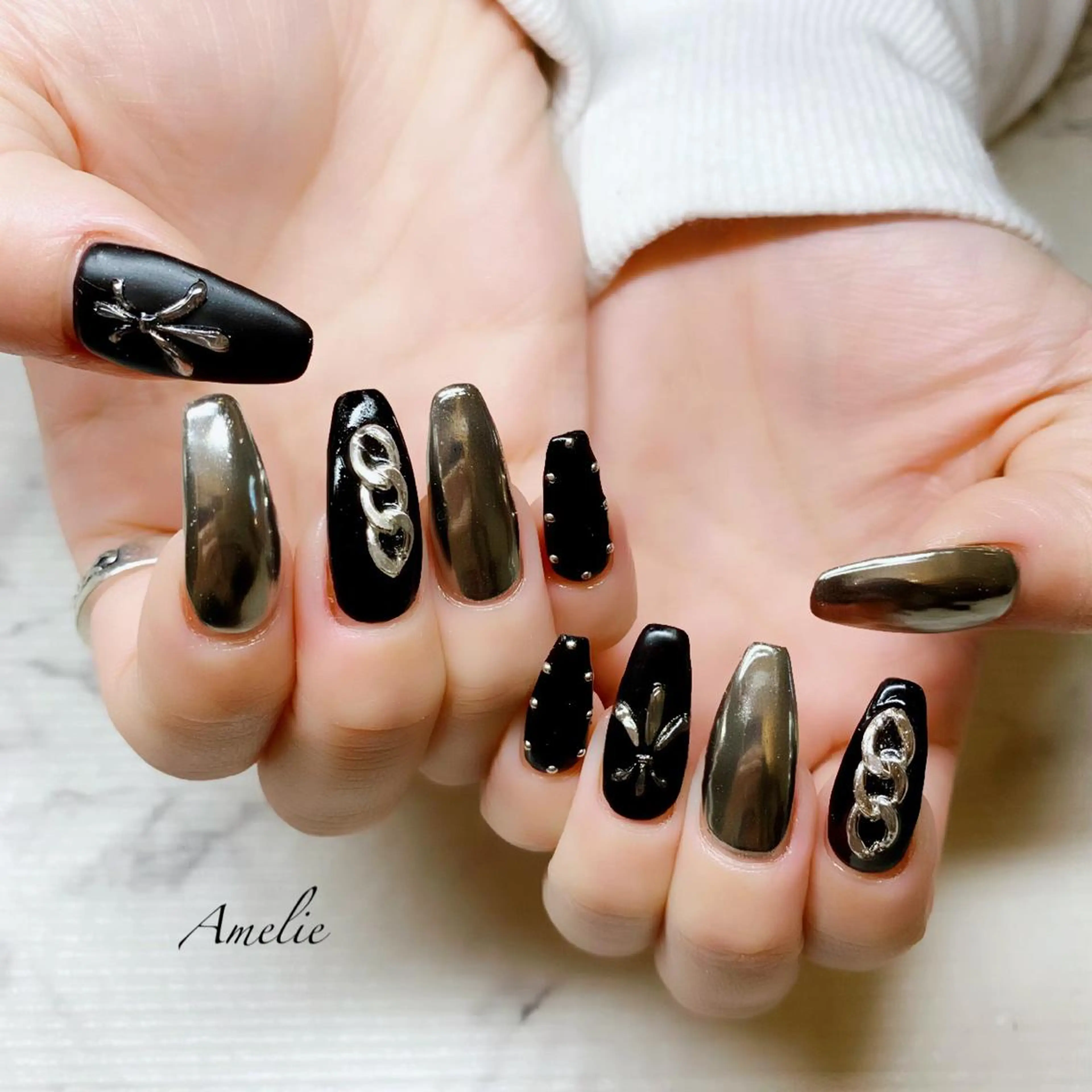 ネイル ハンドネイル 吉澤 圭のネイルデザイン