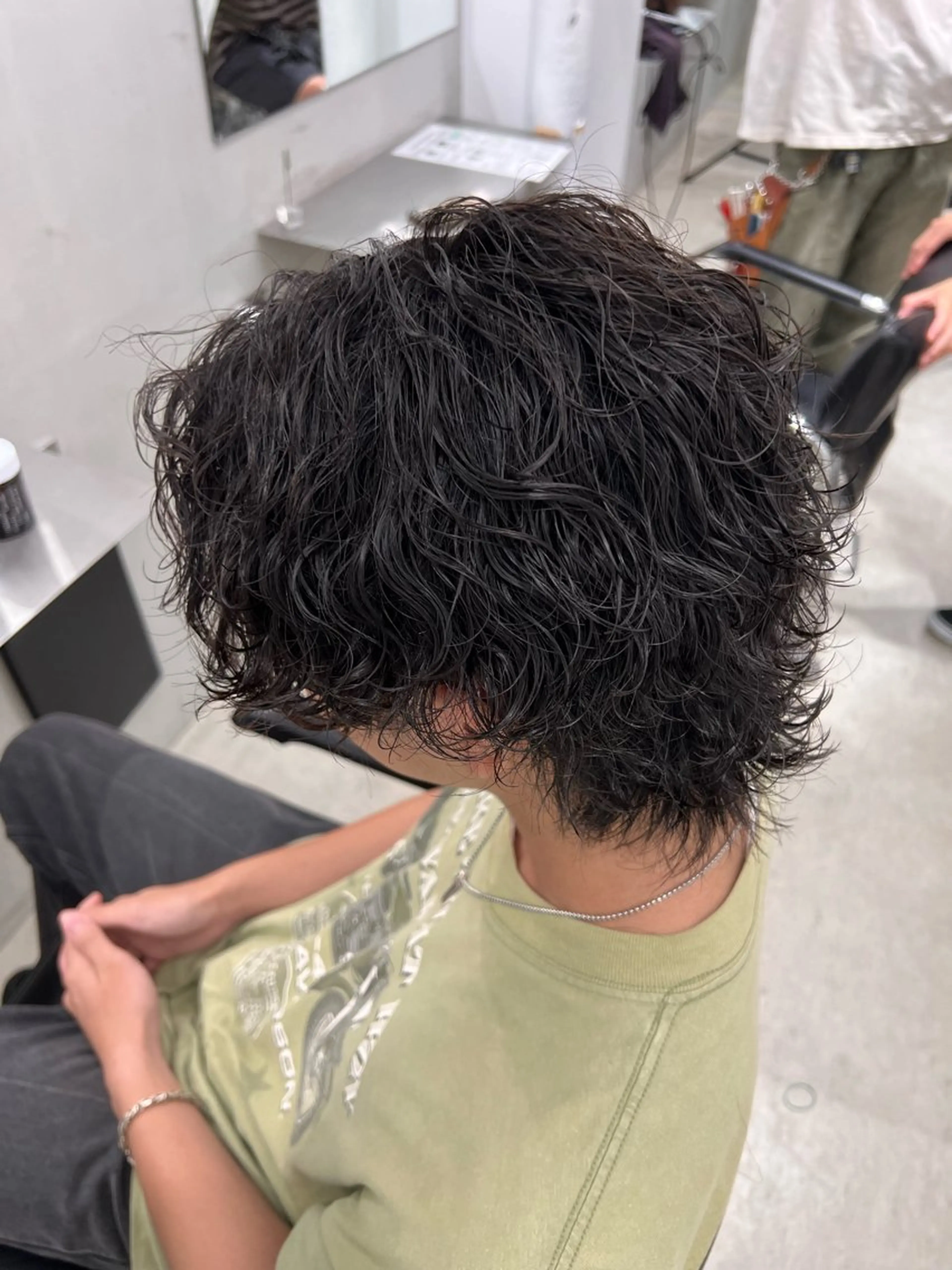 ショート パーマ メンズ カット パーマ 楽斗/メンズパーマ /シャドウパーマのヘアスタイル