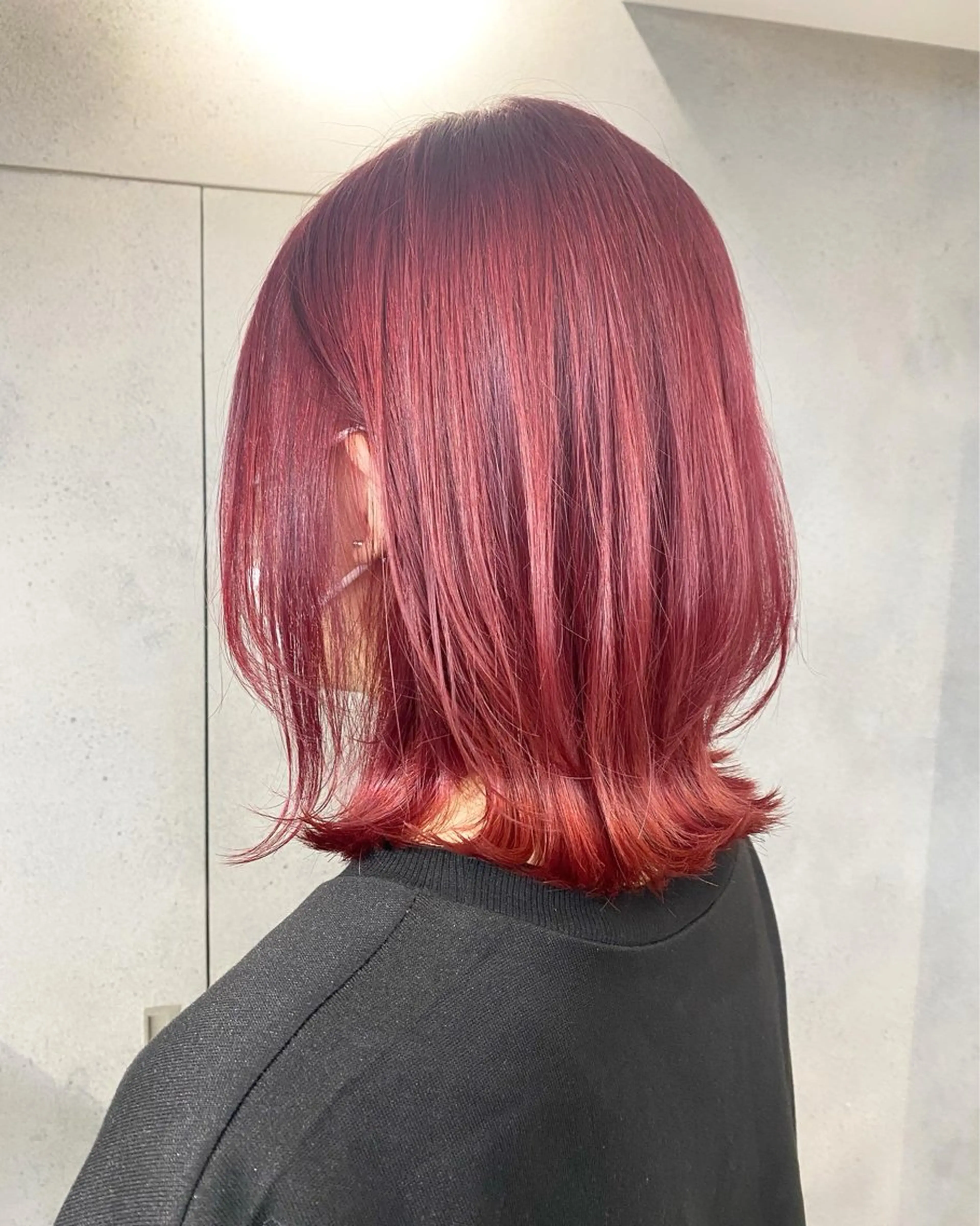 ミディアム カラー カット ヘアカラー adatto錦糸町店所属・艶髪/ショート/ ボブ/なつきのヘアスタイル