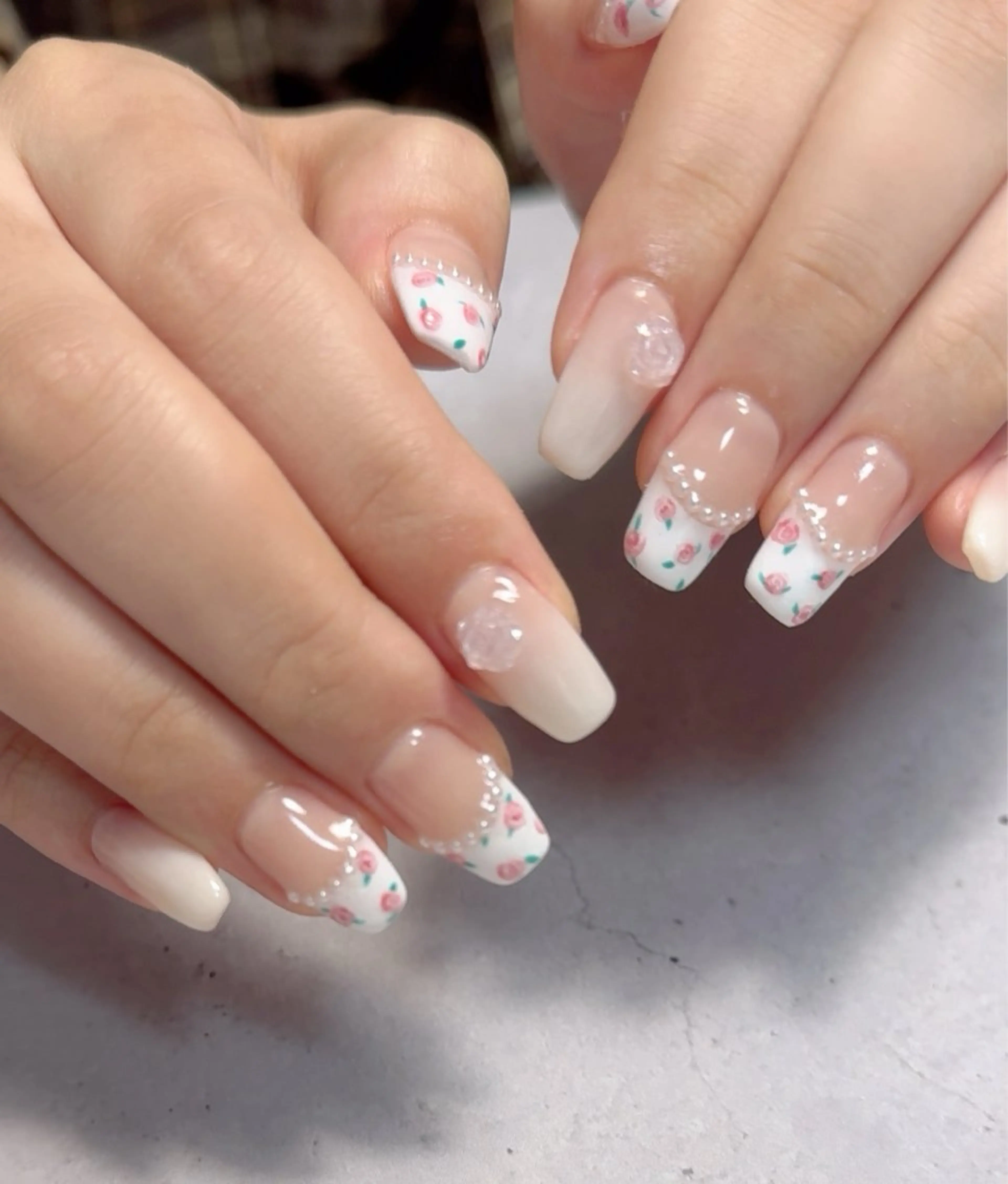 ネイル ジェルネイル 持ち込み ハンドネイル Monica nails/福島のネイルデザイン