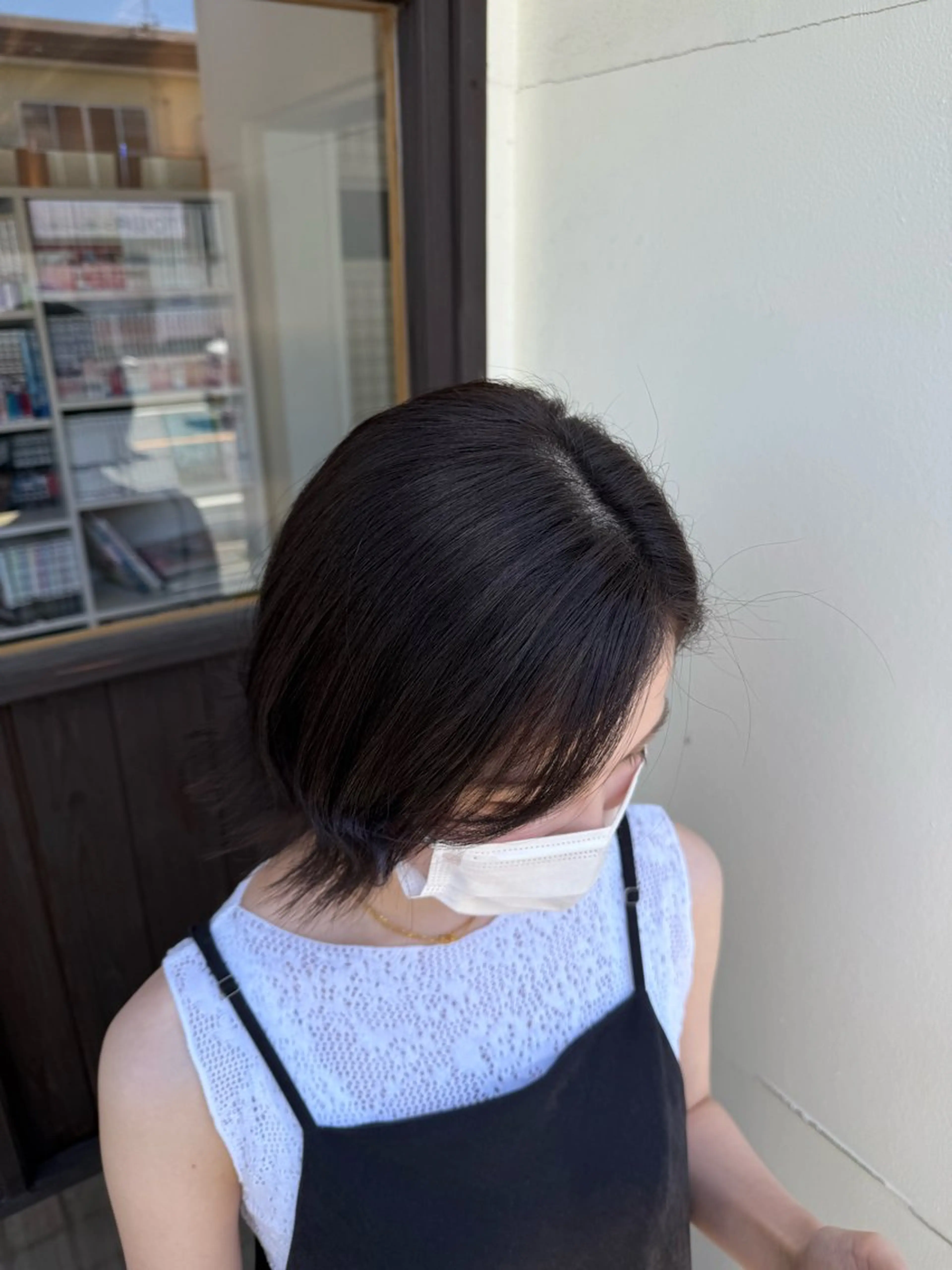 セミロング カラー メンズ ヘアカラー 山田 恭寛のヘアスタイル