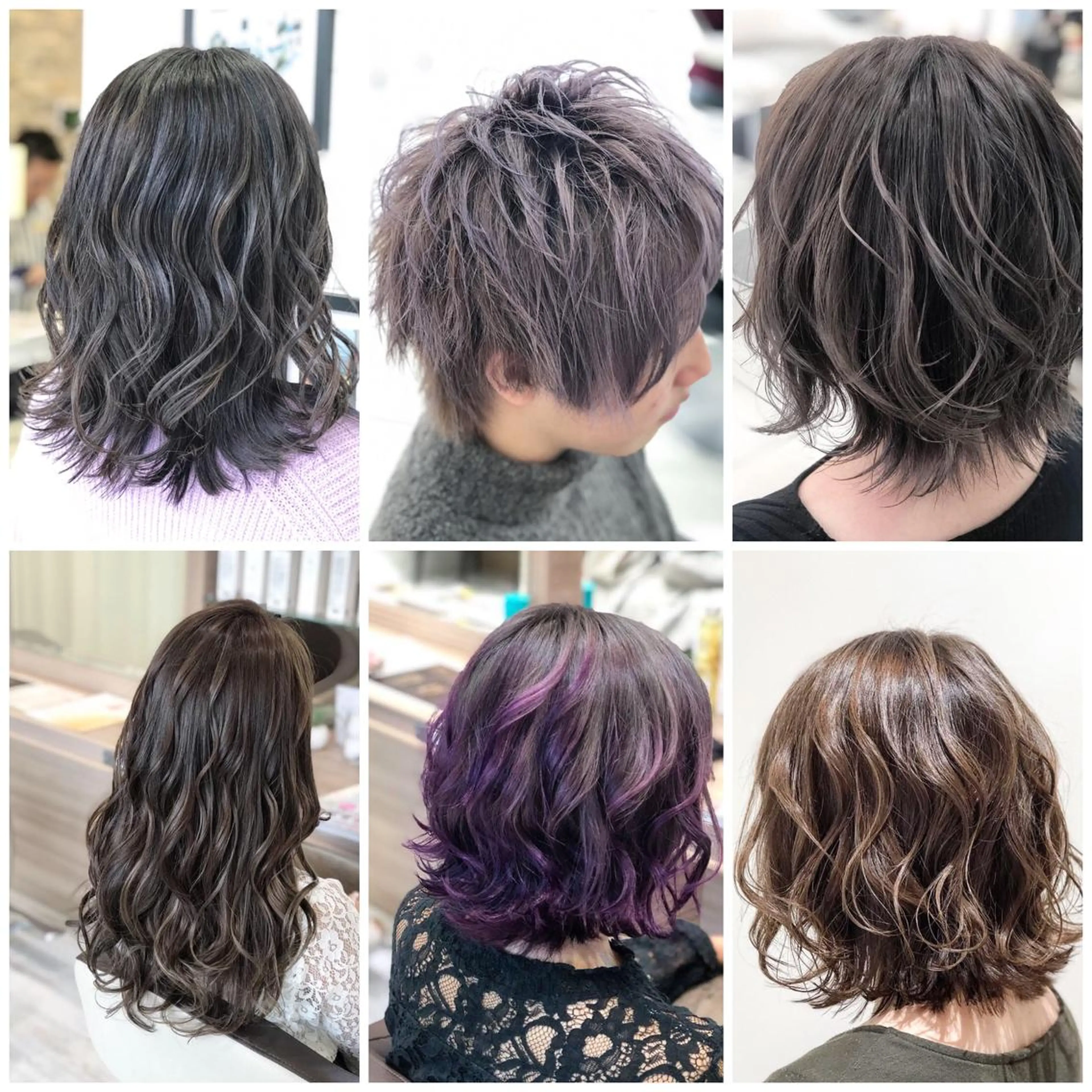 ミディアム カラー ヘアカラー トリートメント 💙髪質改善 💙和田💙のヘアスタイル