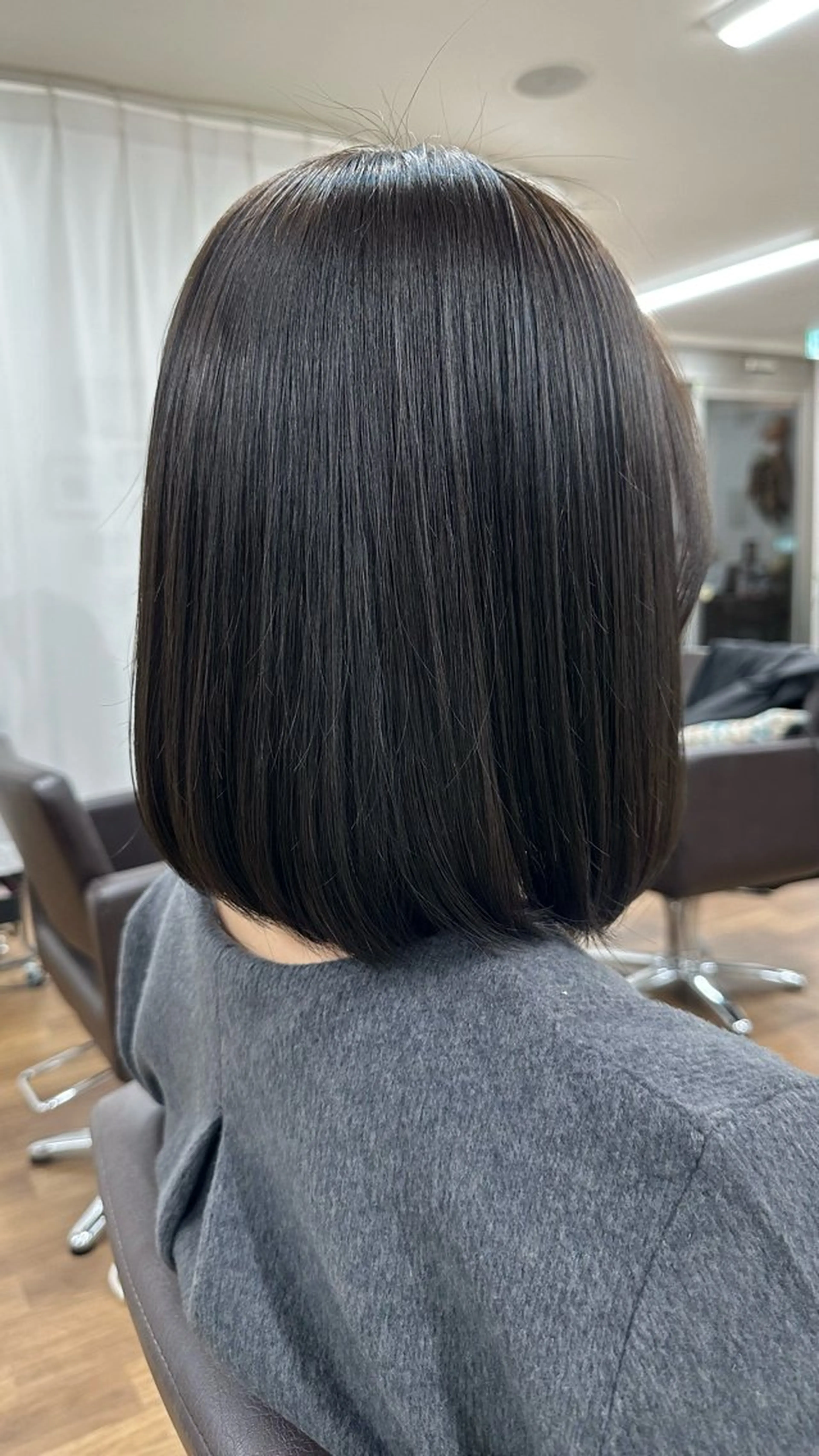ミディアム カラー カット ヘアカラー トリートメント トリント蘇我所属・福島 ユウタのヘアスタイル