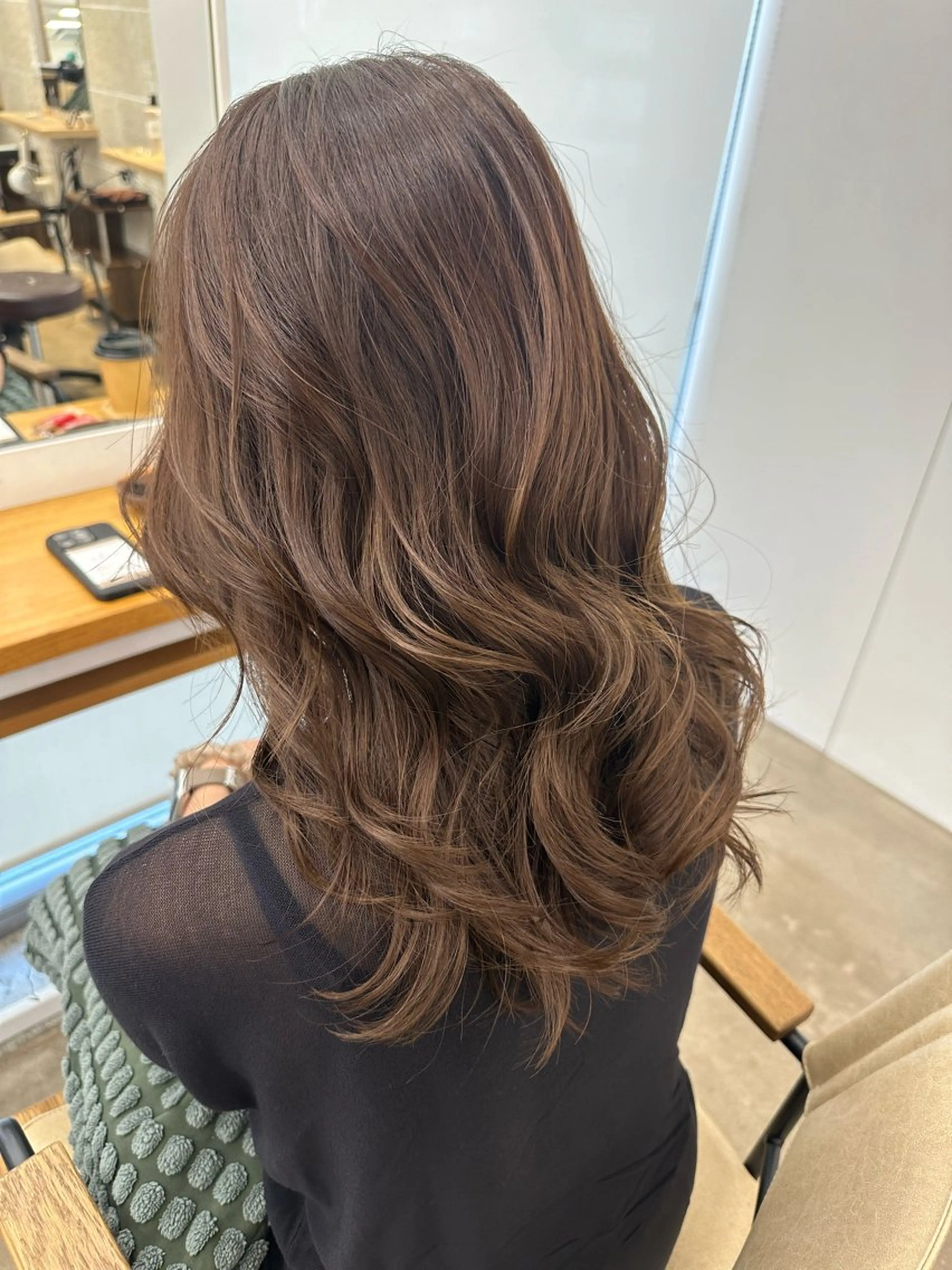 セミロング カラー sand S 銀座所属・jaemi／ジェミ ショート特化🌈🌟のヘアスタイル