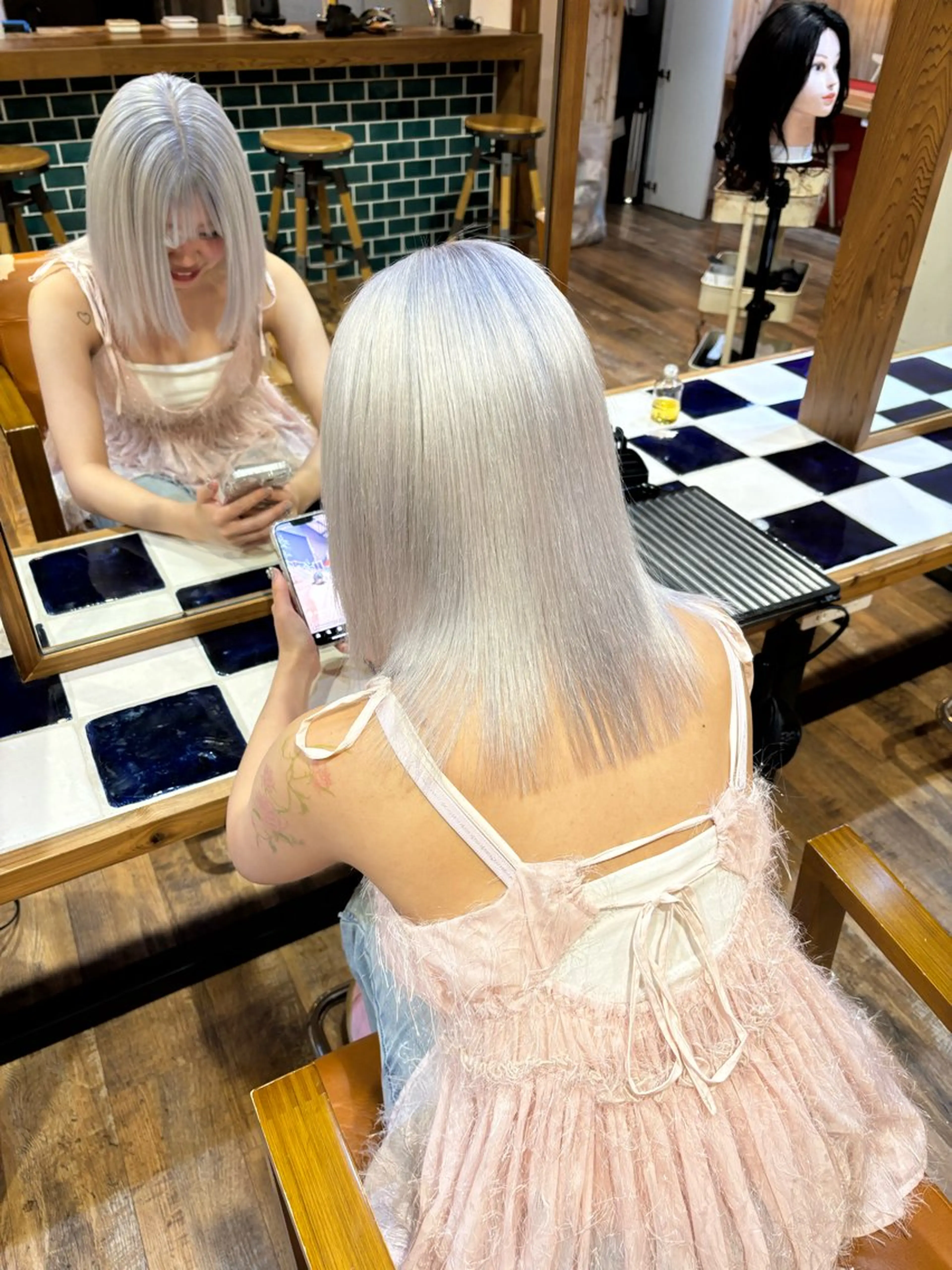 ロング カラー カット ヘアカラー 🧡カラー特化／ 透明感🧡カイトのヘアスタイル