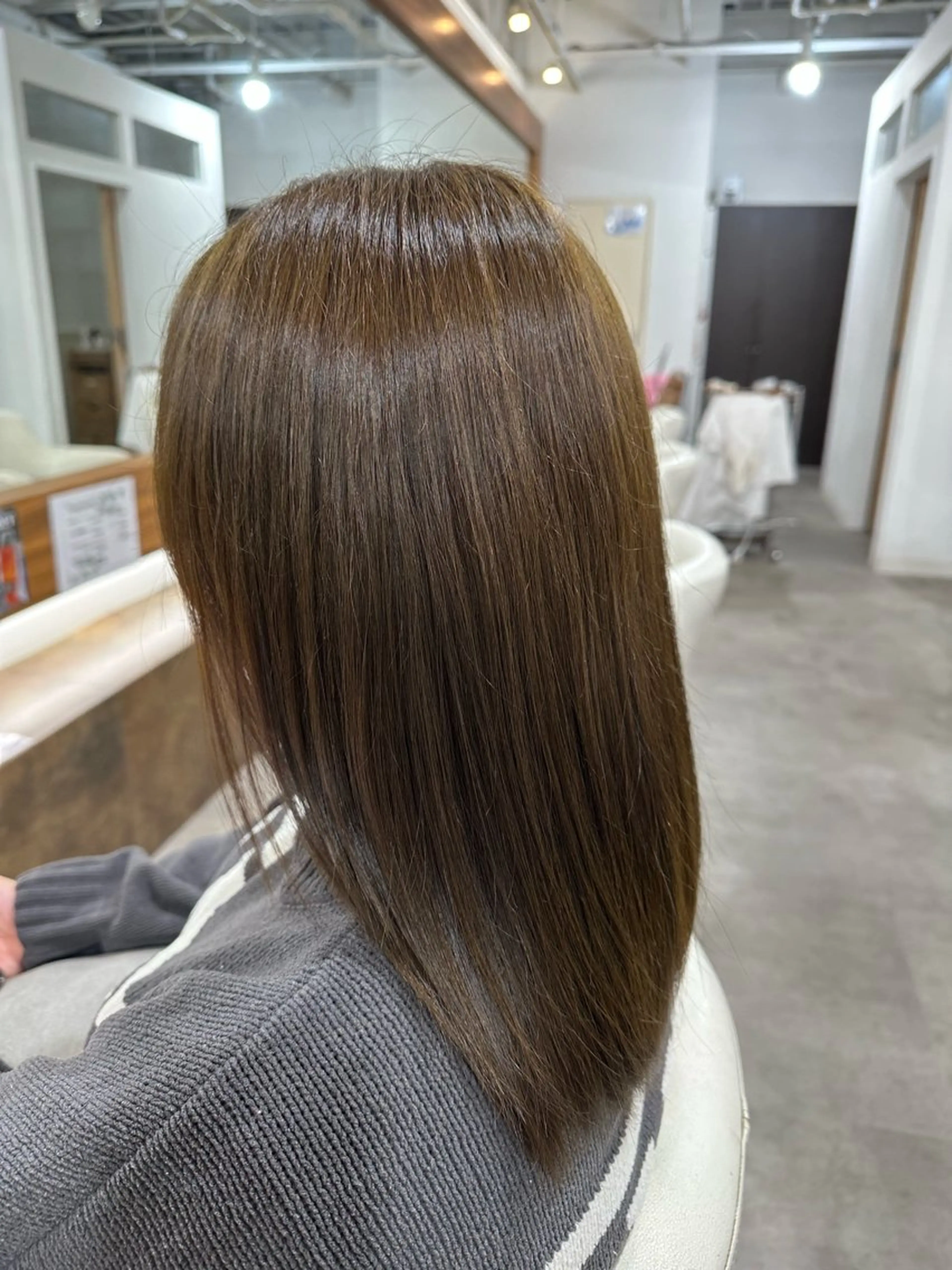 ミディアム ヘアカラー トリートメント TOTOSA  Festa所属・我満 宏映のヘアスタイル