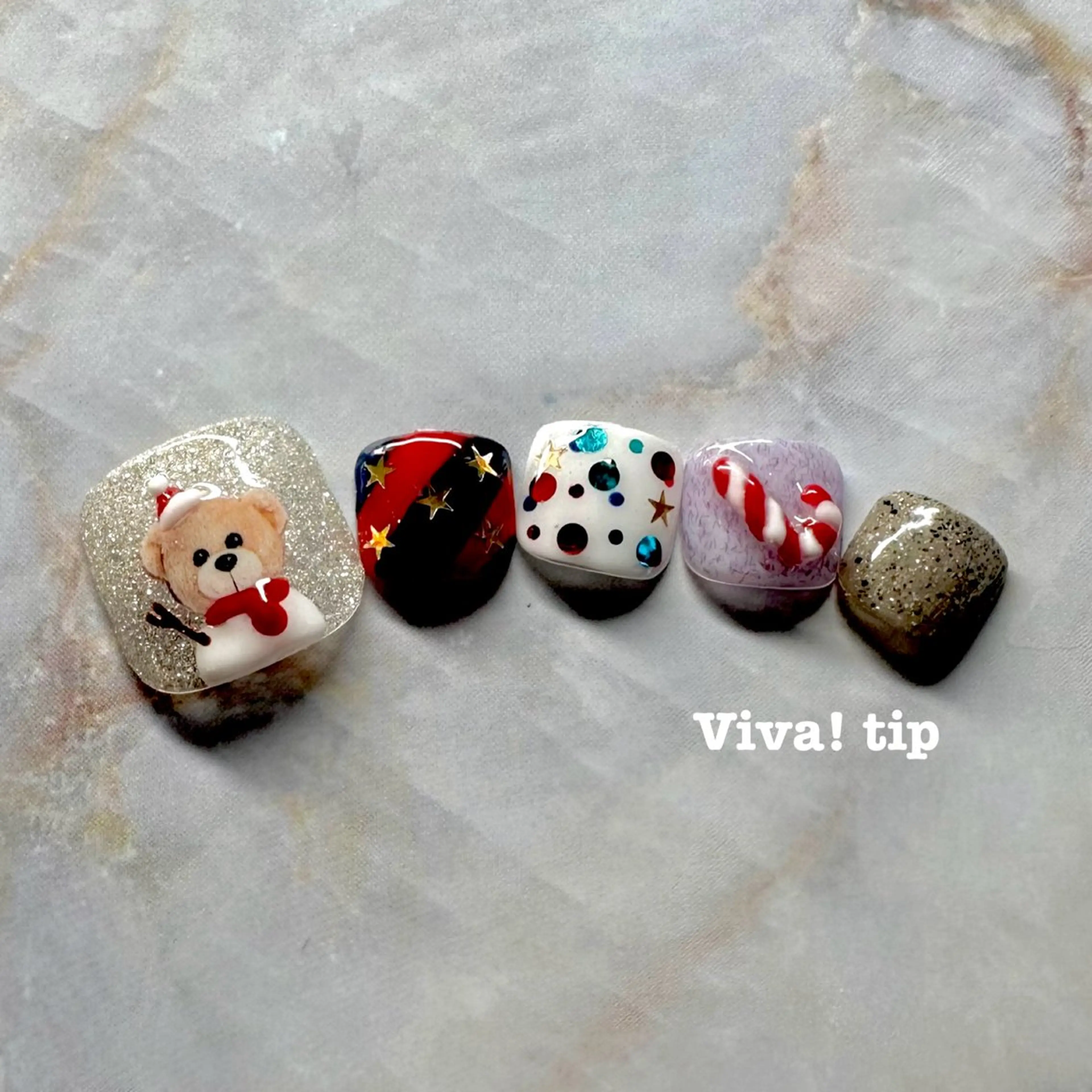 ネイル フットネイル Viva!tip所属・Viva!tip ビバティップネイルのネイルデザイン