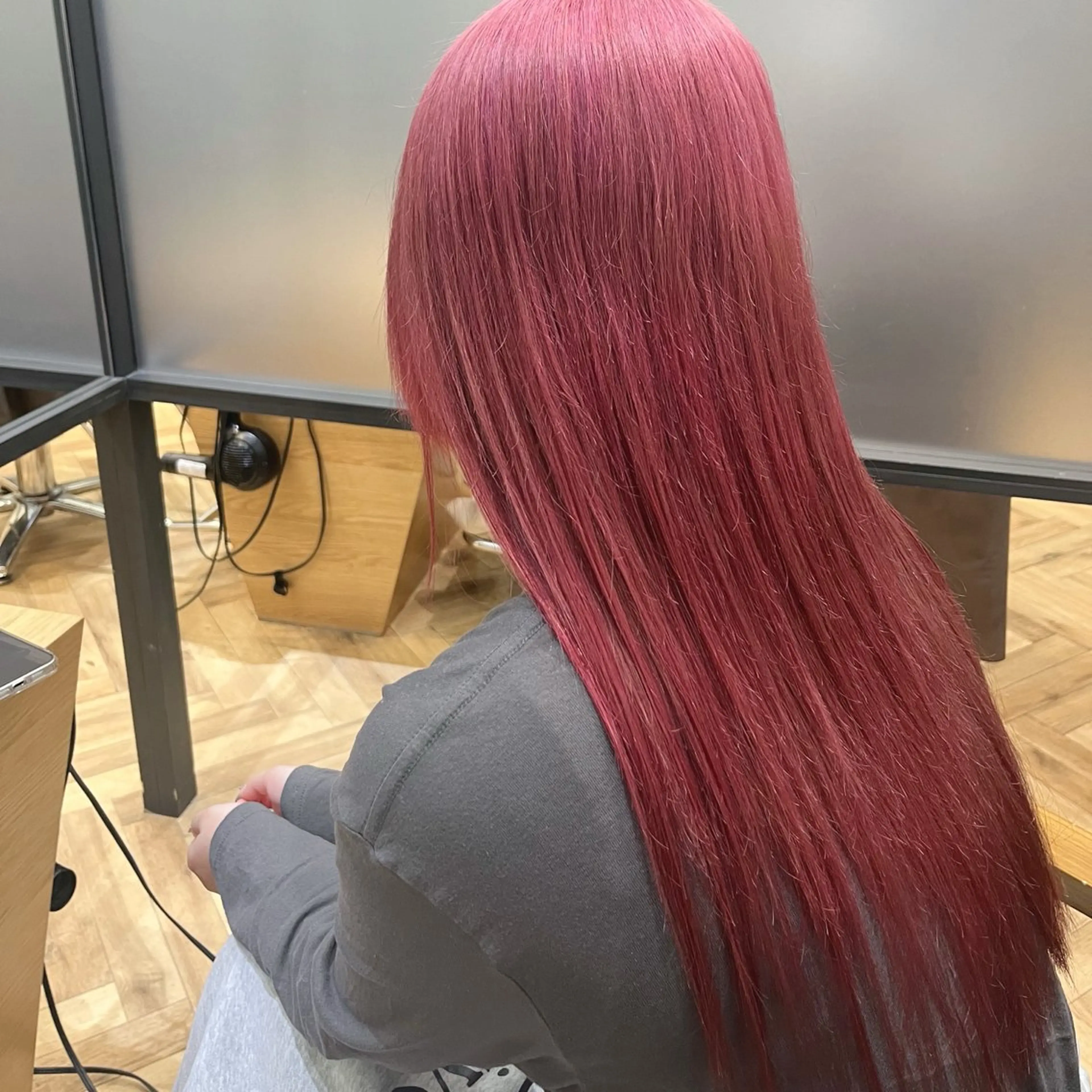 カラー ブリーチ ヘアカラー 髪質改善🫧艶髪🫧 韓国ヘア🤍神田紗来のヘアスタイル