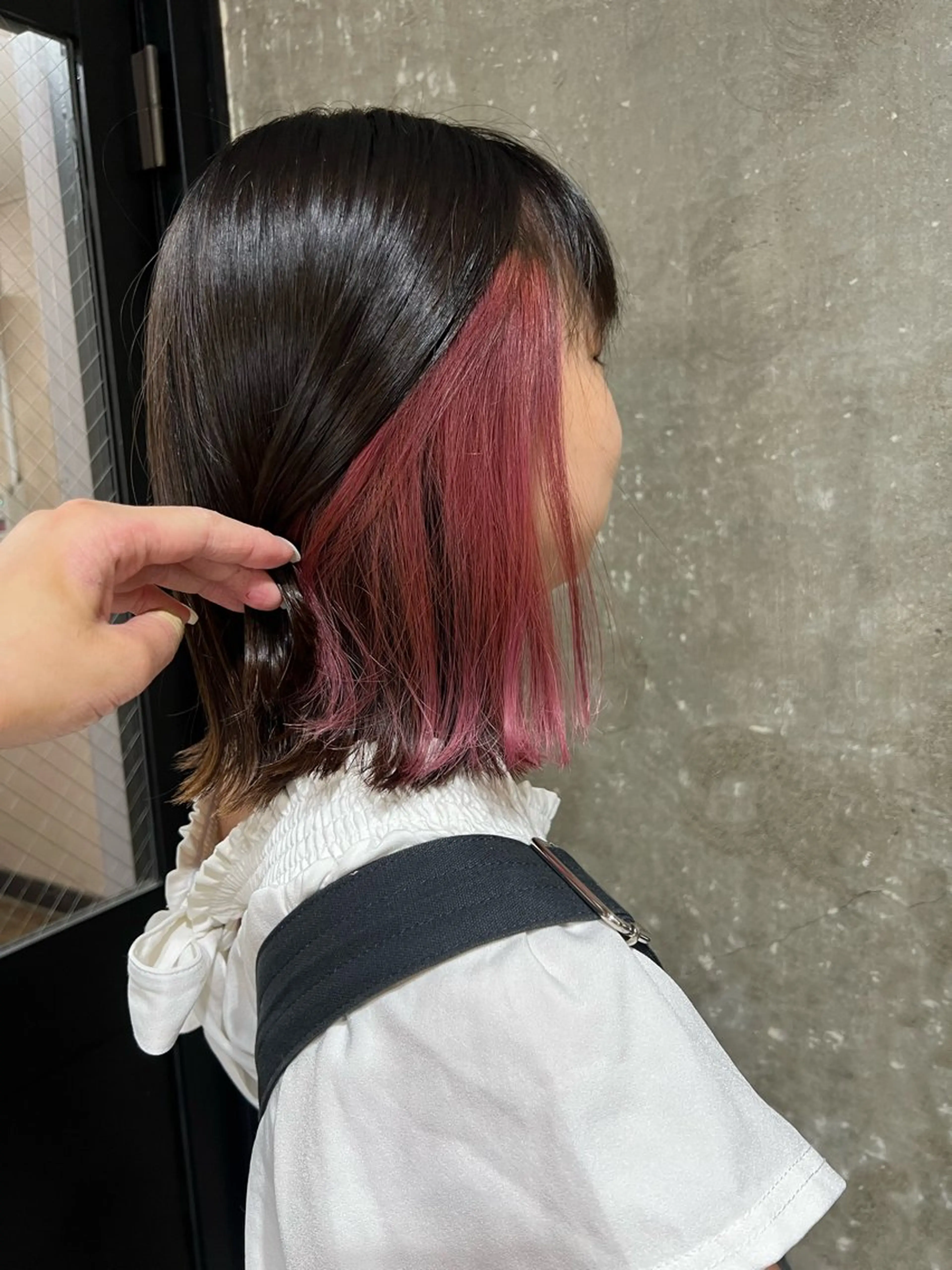 カラー 久永 菫のヘアスタイル