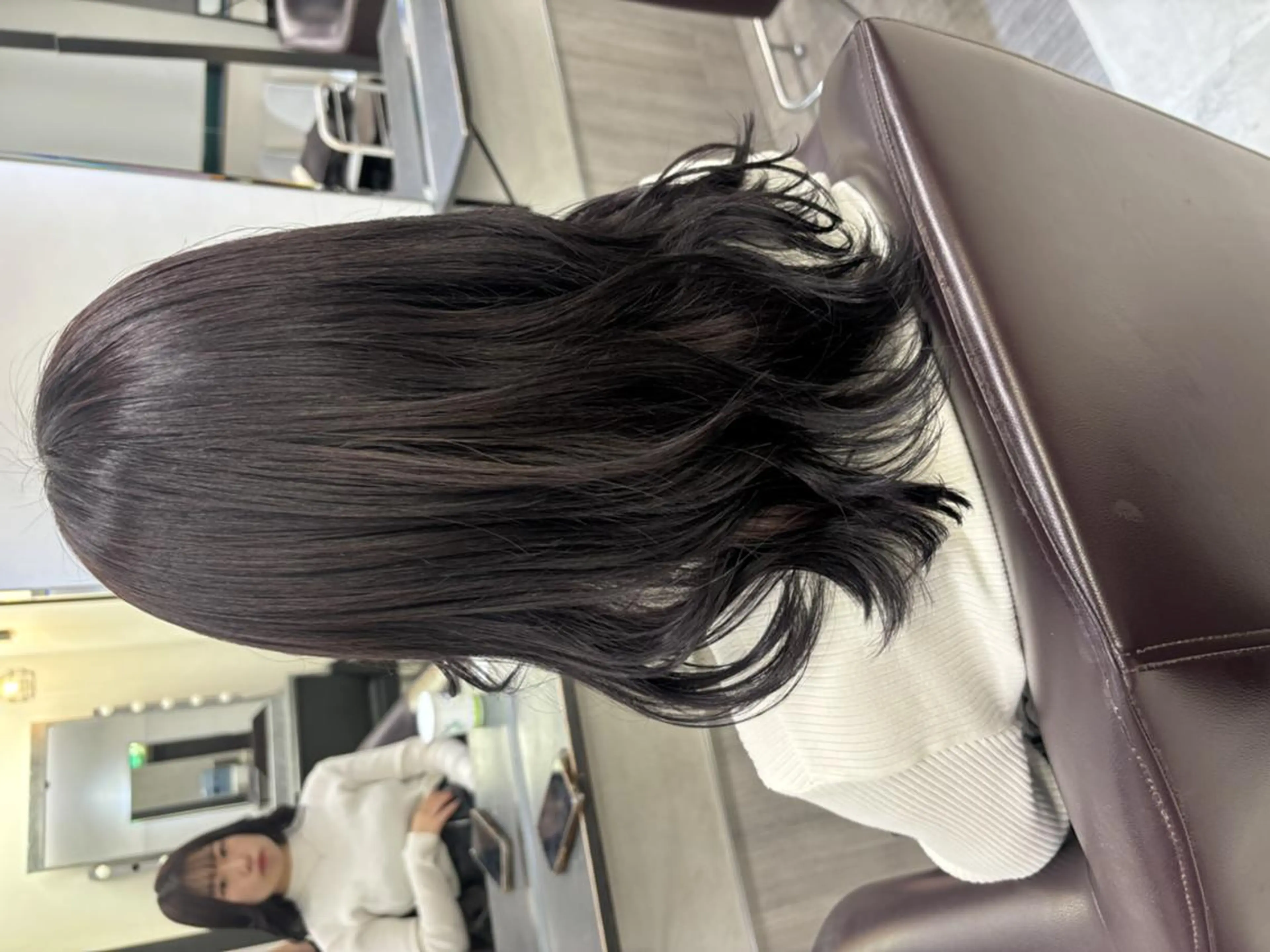 カラー ミディアム 透明感カラー カット ヘアカラー JILL 橋本菜希のヘアスタイル