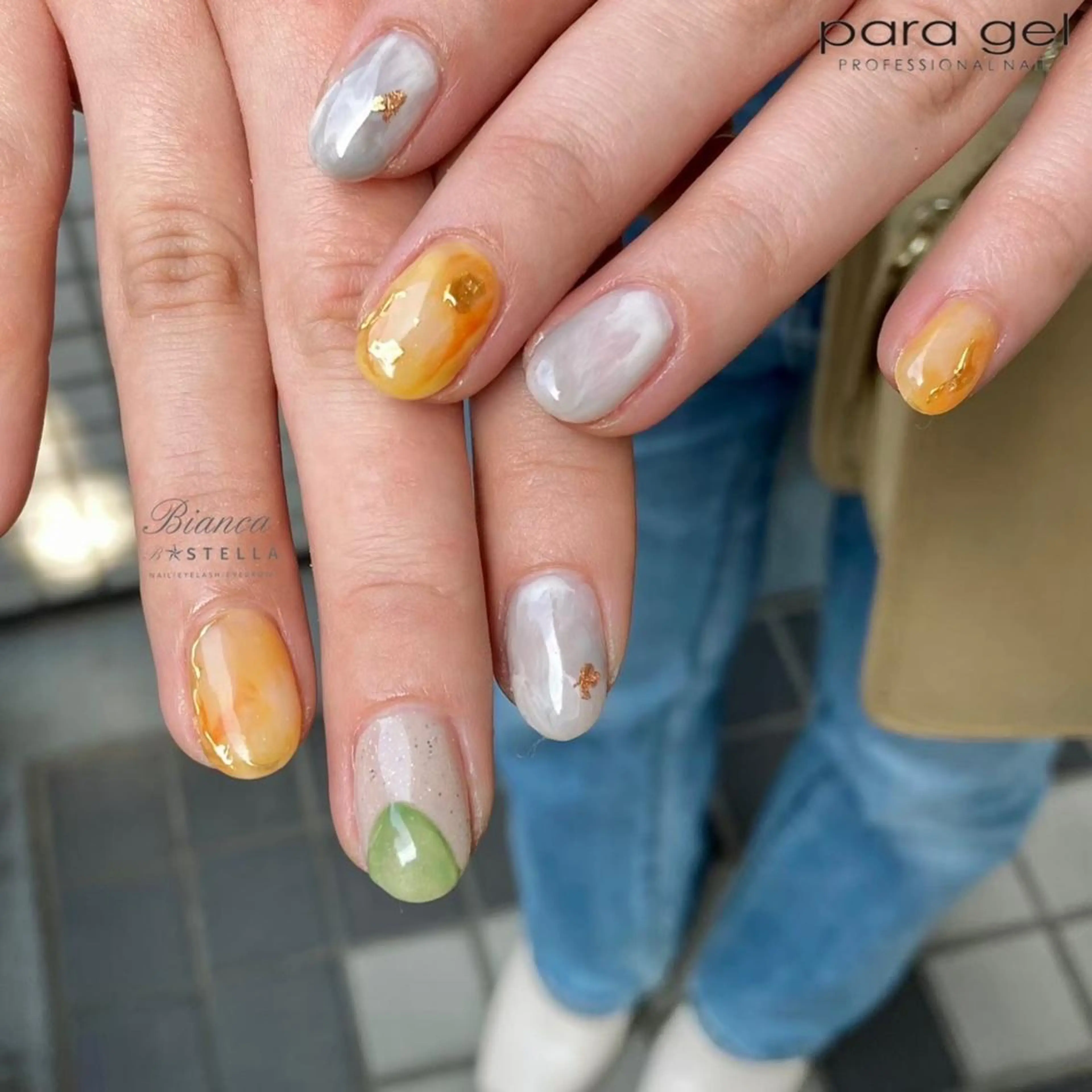 ネイル ハンドネイル Bianca栄店 小林のネイルデザイン