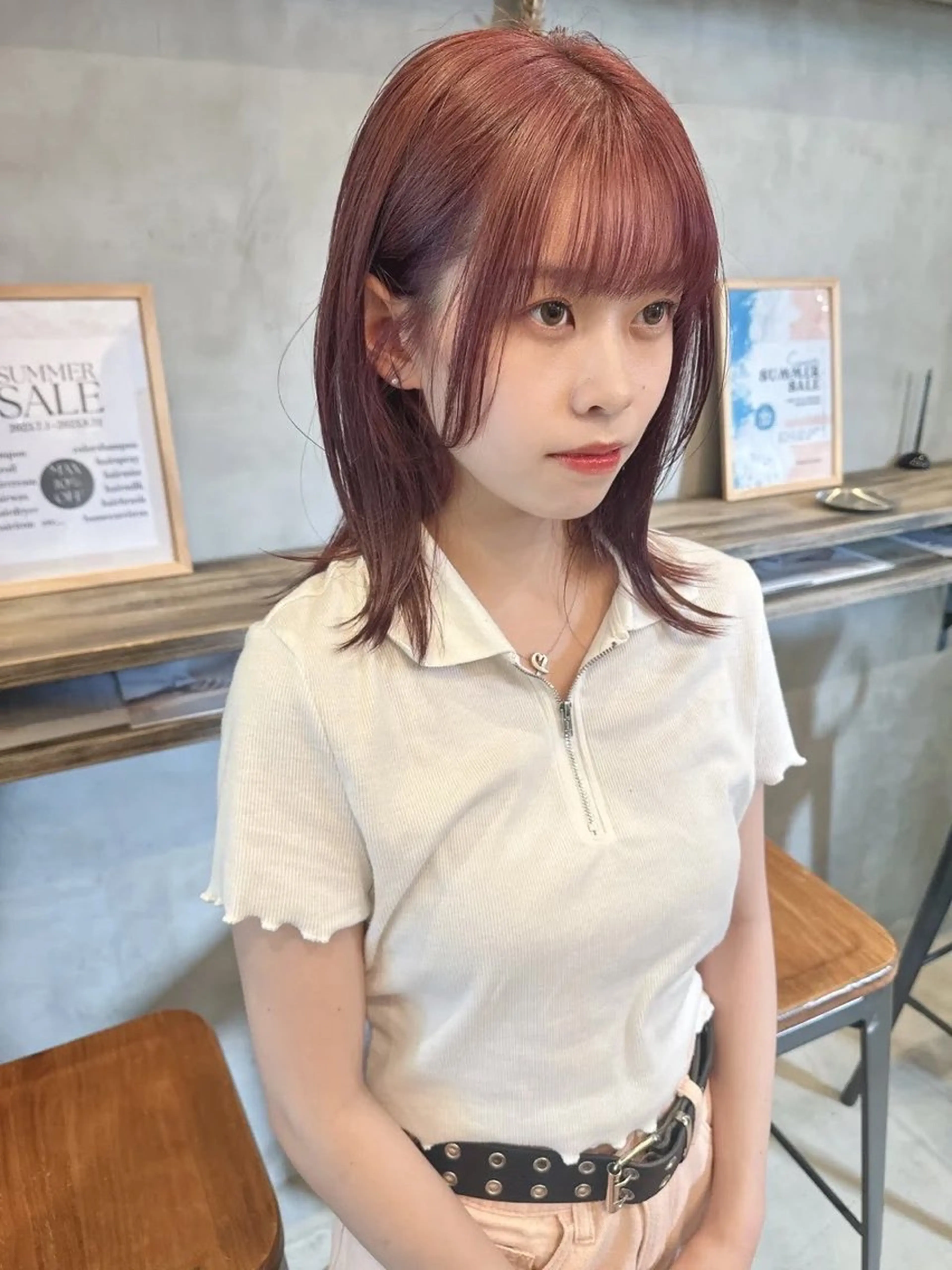 ミディアム pole pole所属・坂本 美佳のヘアスタイル