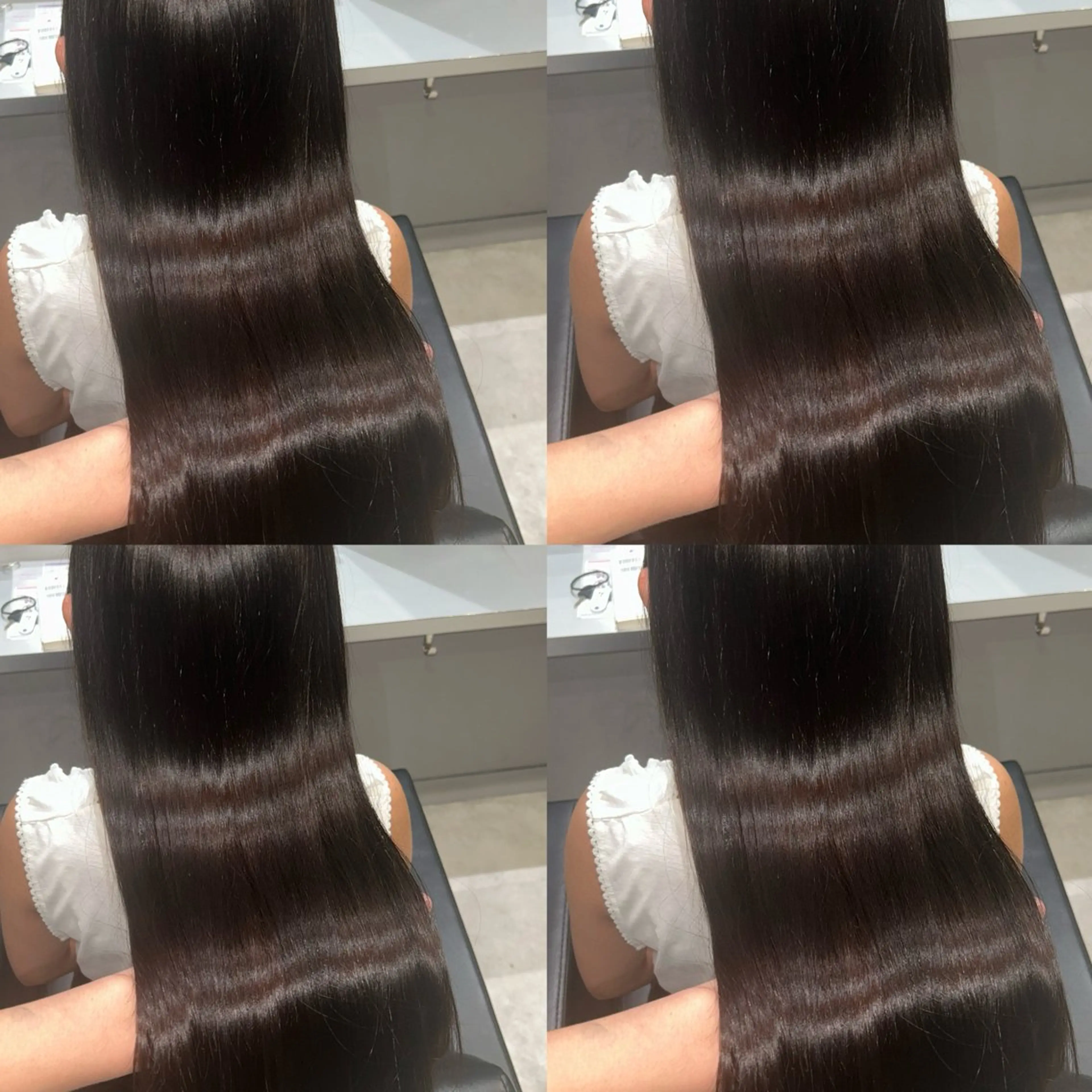 セミロング カラー 大人可愛い韓国ヘア きららのヘアスタイル