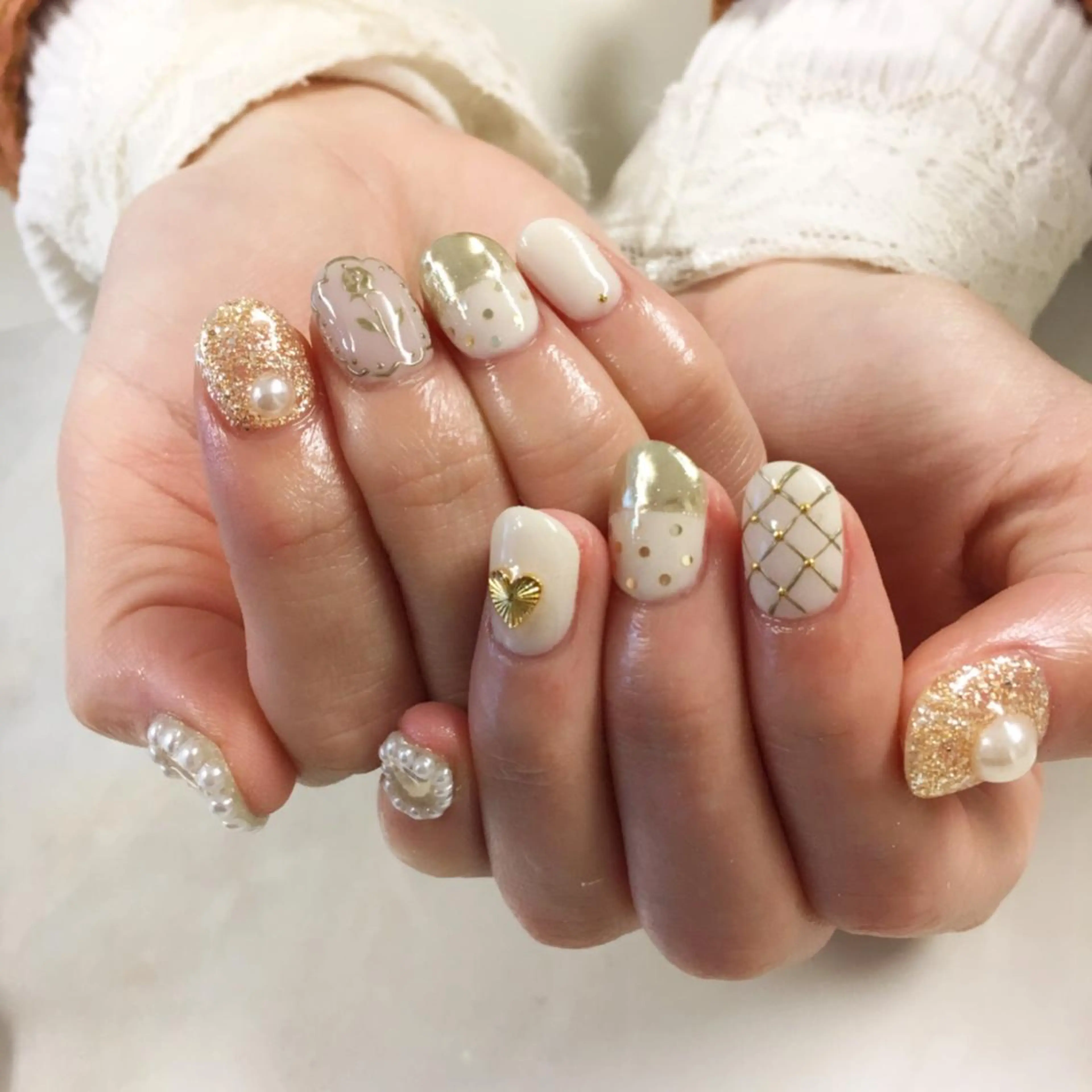ネイル ジェルネイル SHINE NAILのネイルデザイン
