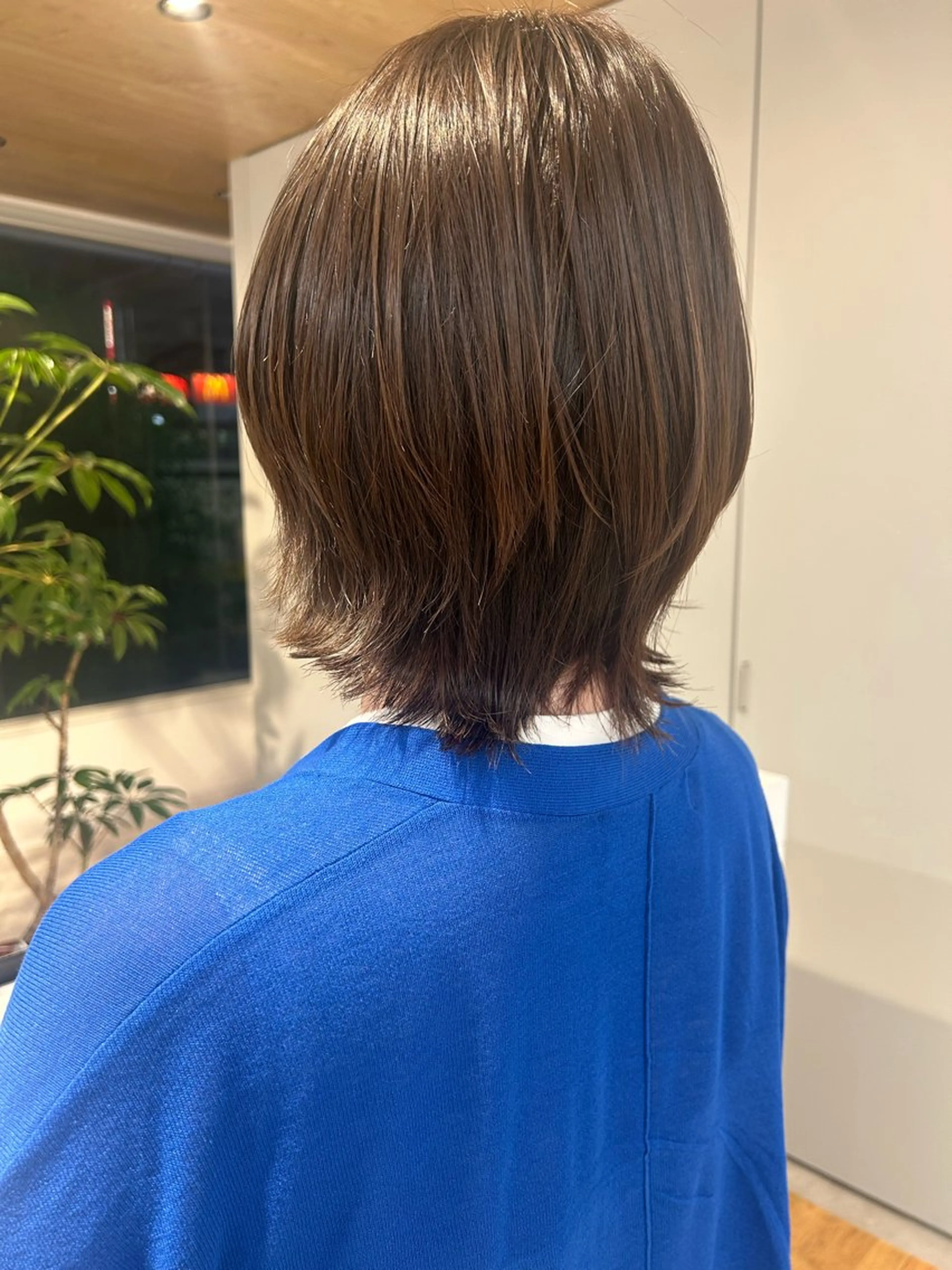 ミディアム TREAT HAIR DESIGN 千葉店所属・⭐️上田 悠⭐️のヘアスタイル