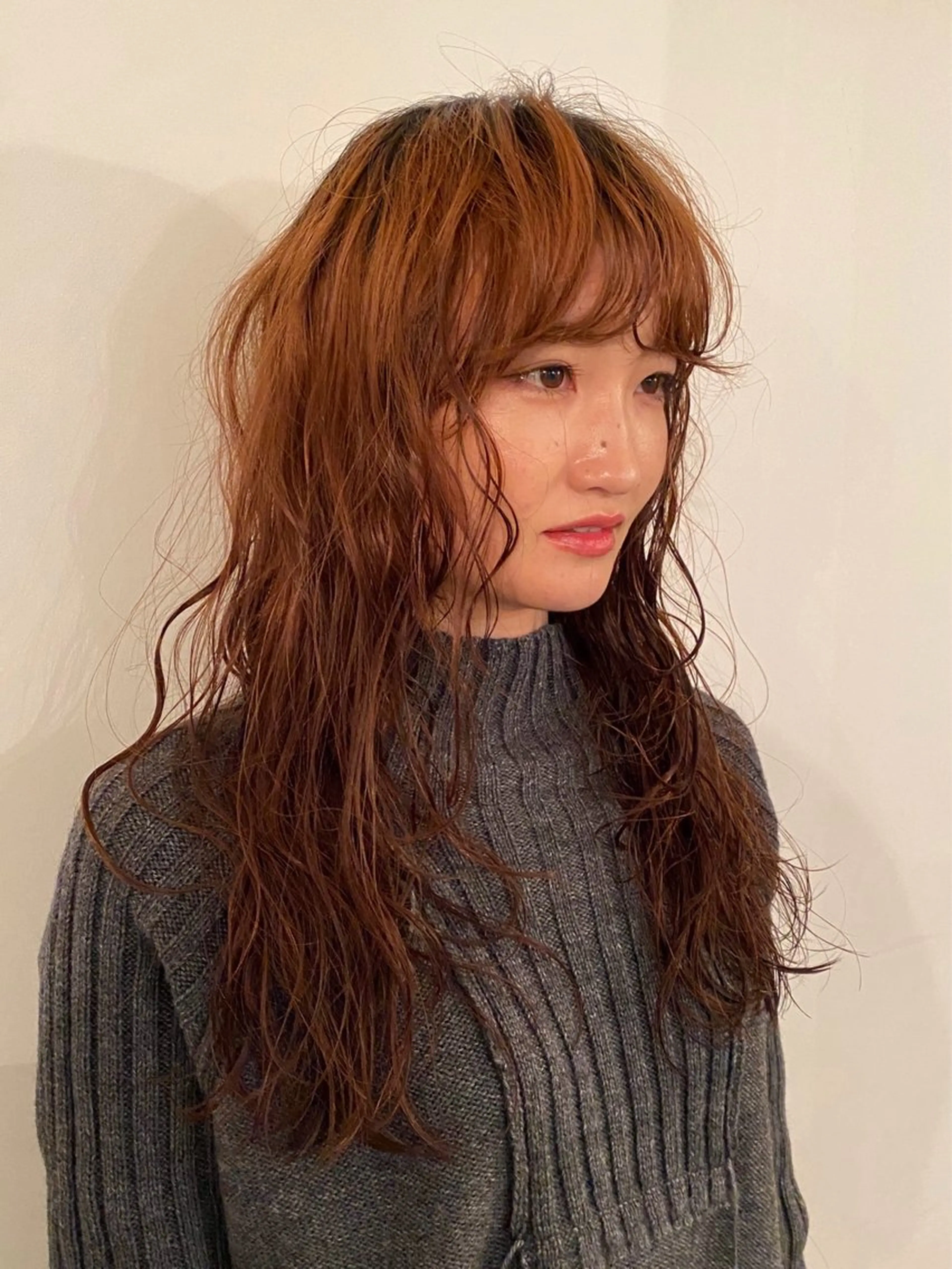 ロング パーマ カット パーマ GATTACA所属・KEI gattacaのヘアスタイル