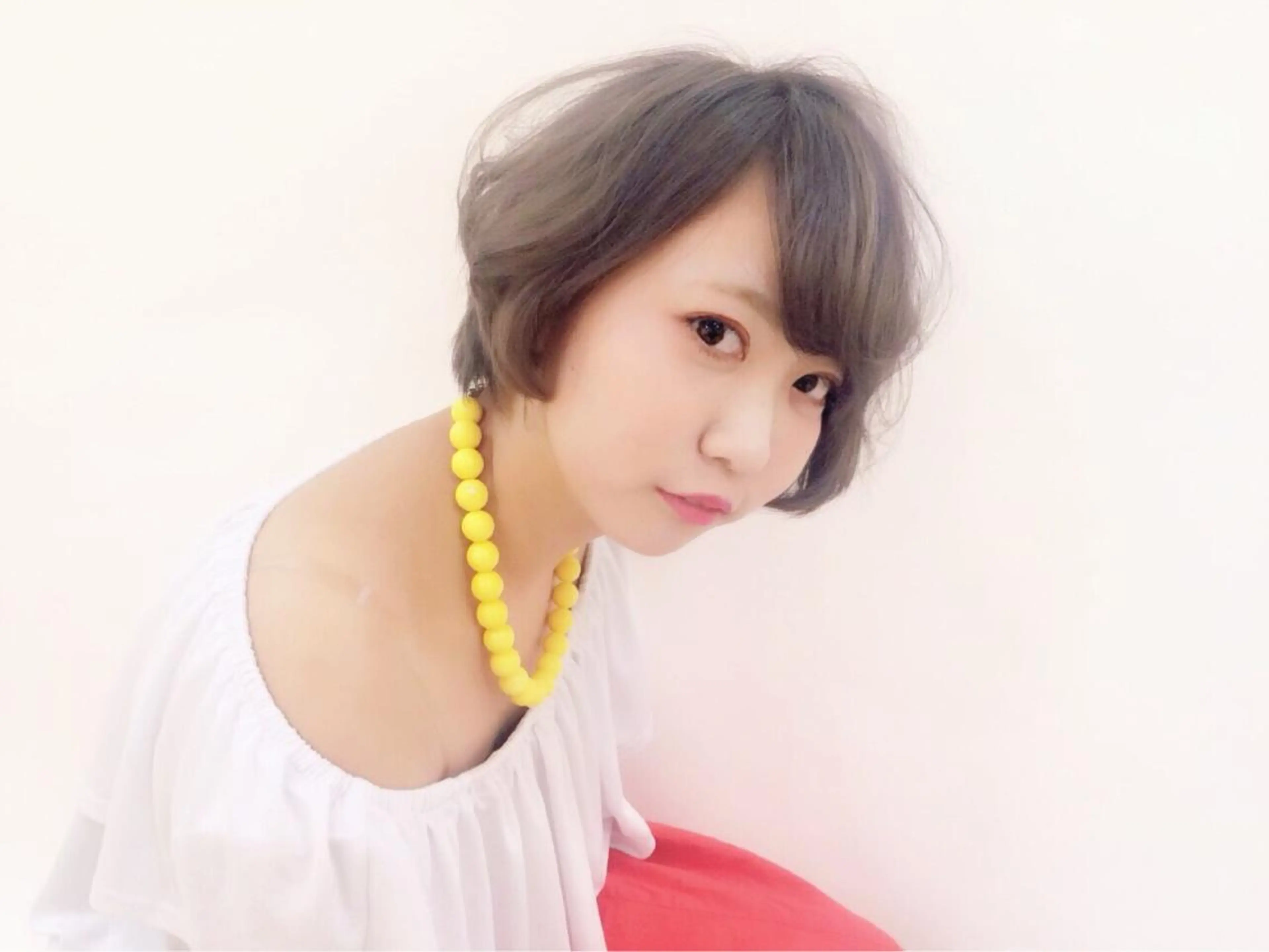 ショート ミディアム カラー グレージュ ショートヘア 似合わせ／代表 髪質改善/山田将大のヘアスタイル