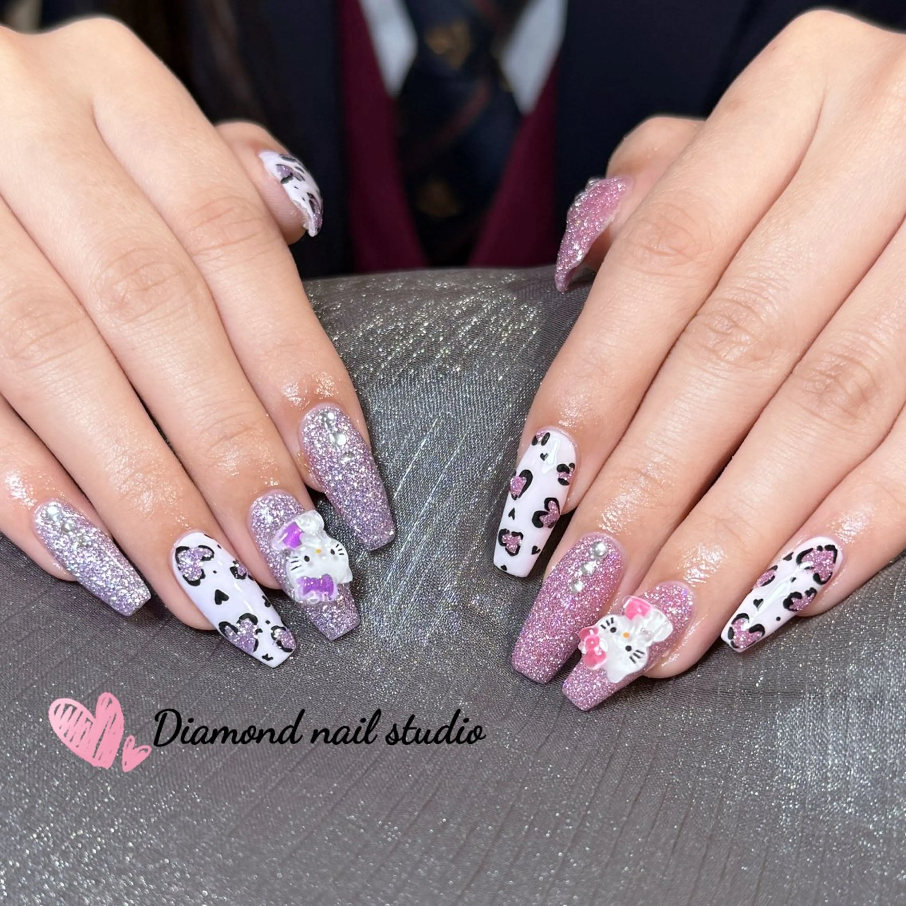 ネイル ハンドネイル ハンドケア Diamond 🧚🏻‍♀️のネイルデザイン