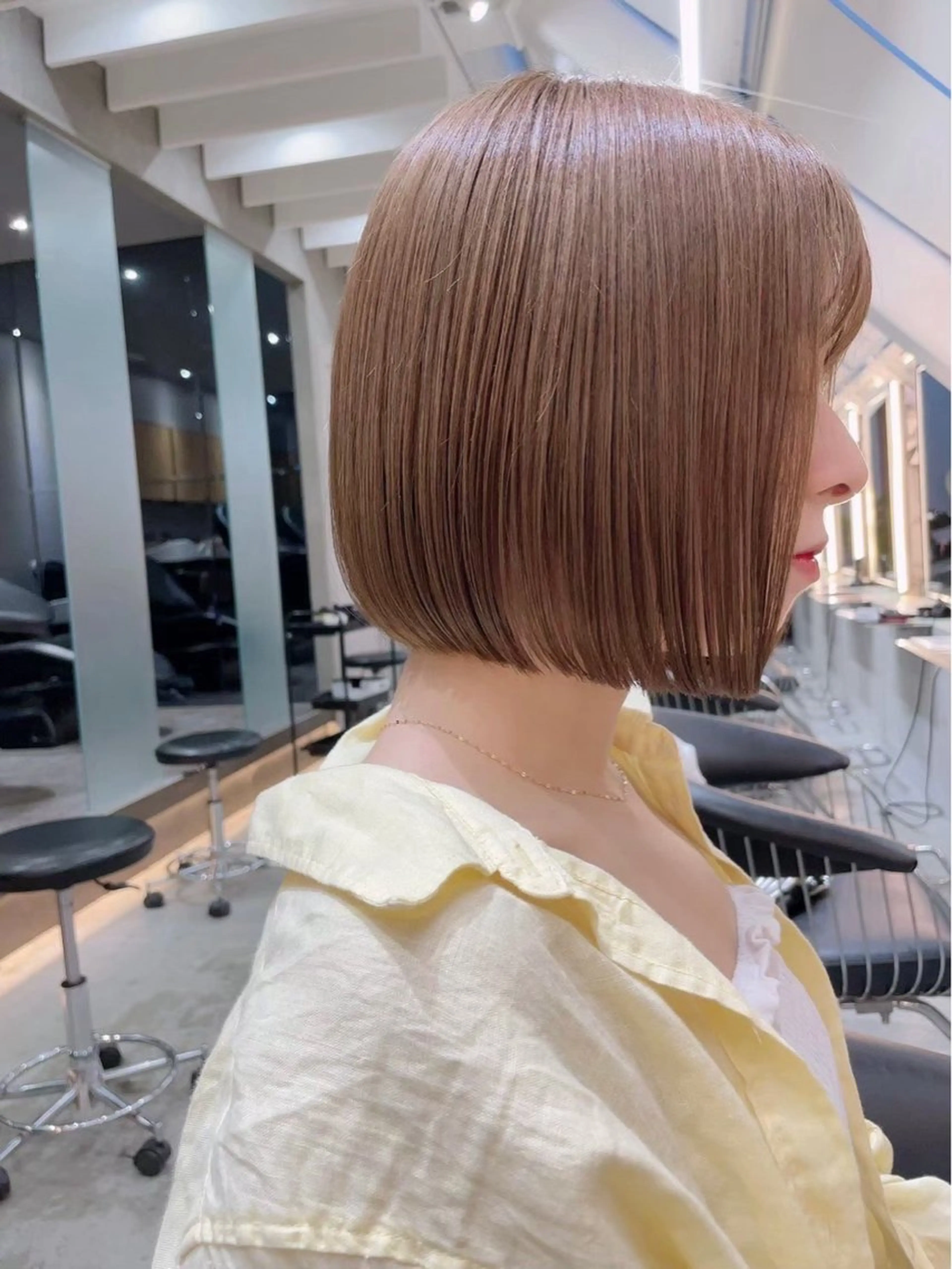 ショート カラー ✨Riria✨ ブリーチなしカラーのヘアスタイル