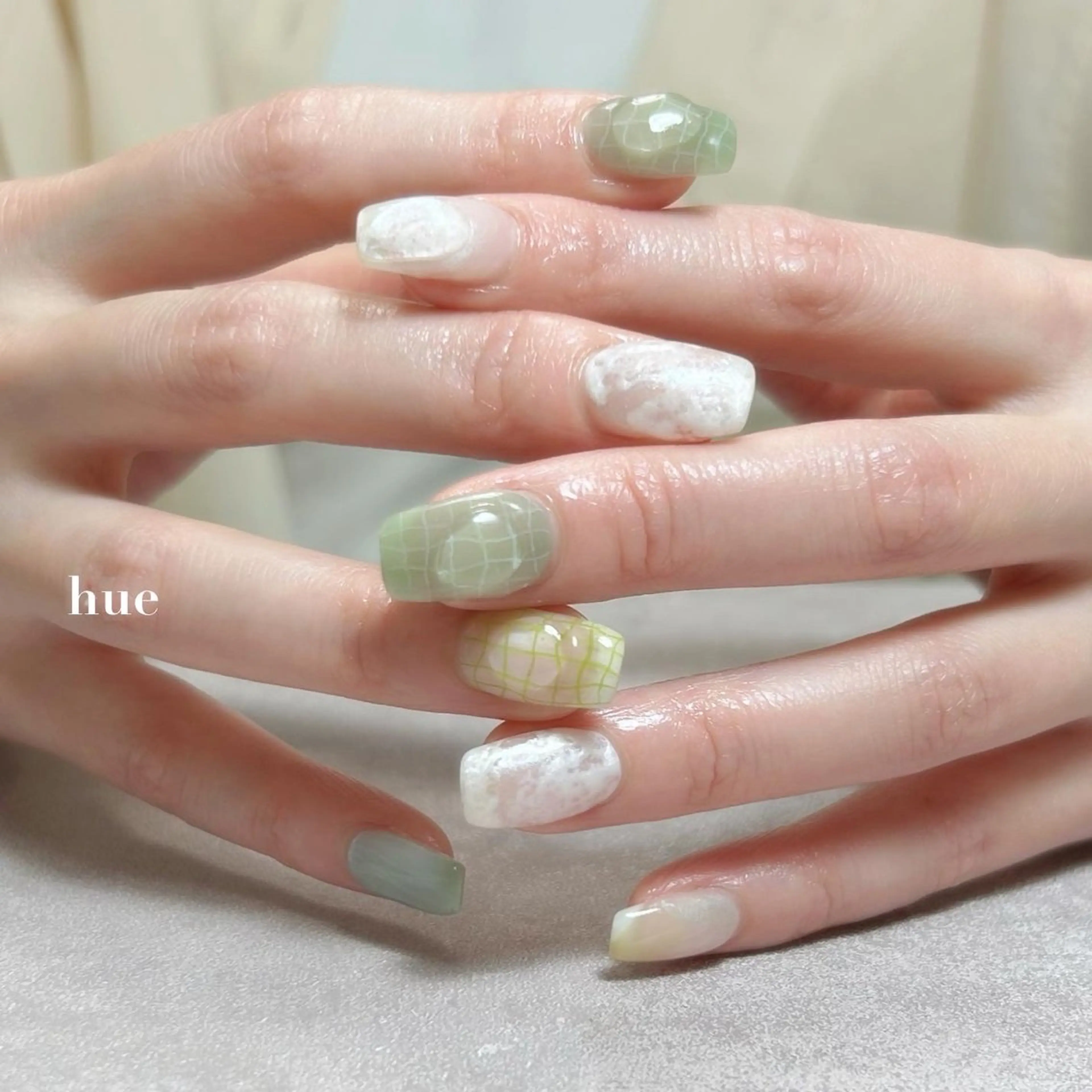 ネイル hue nailのネイルデザイン