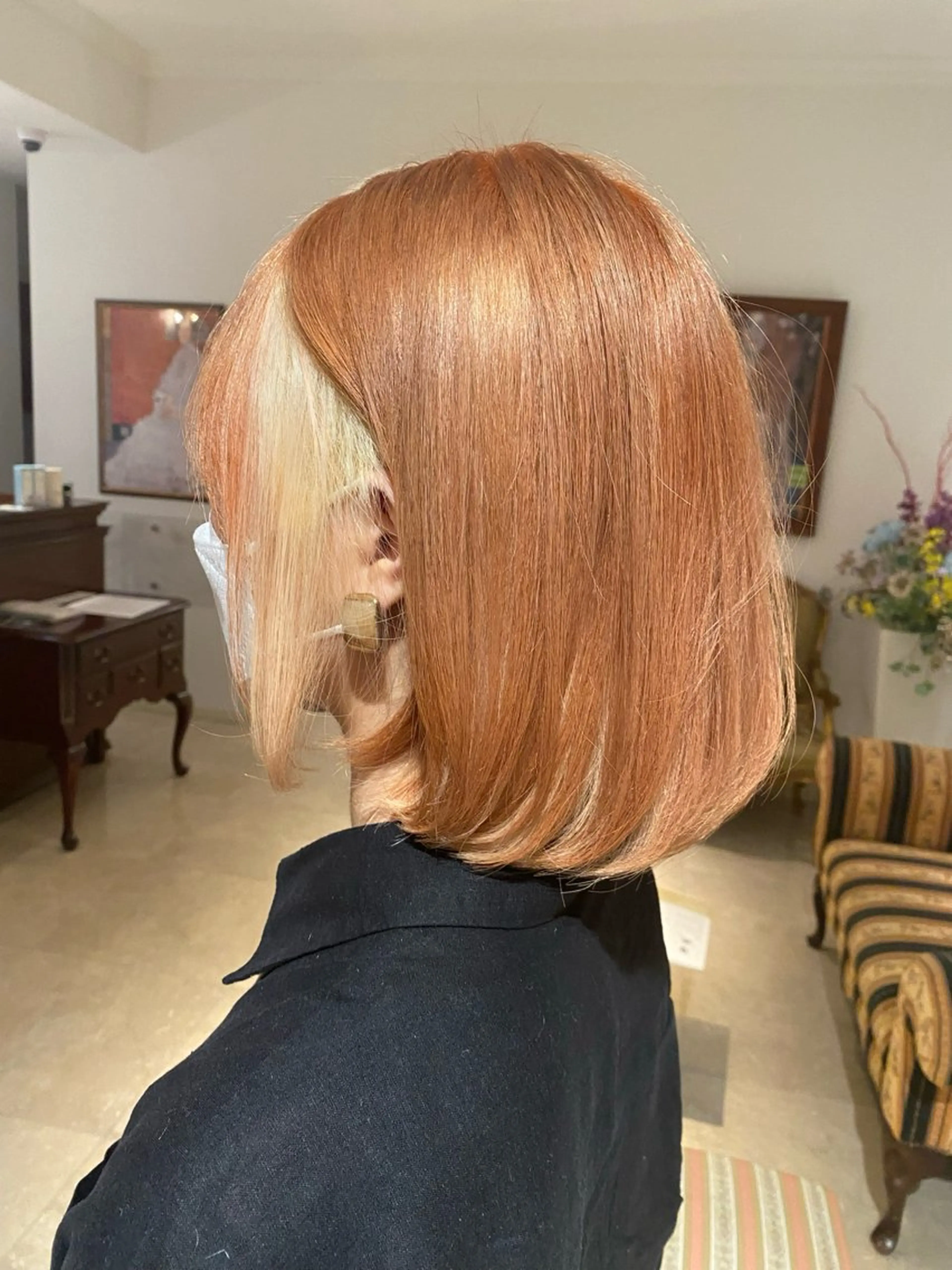 ショート カラー カラースペシャリスト ・齊藤 羽瑠輝のヘアスタイル