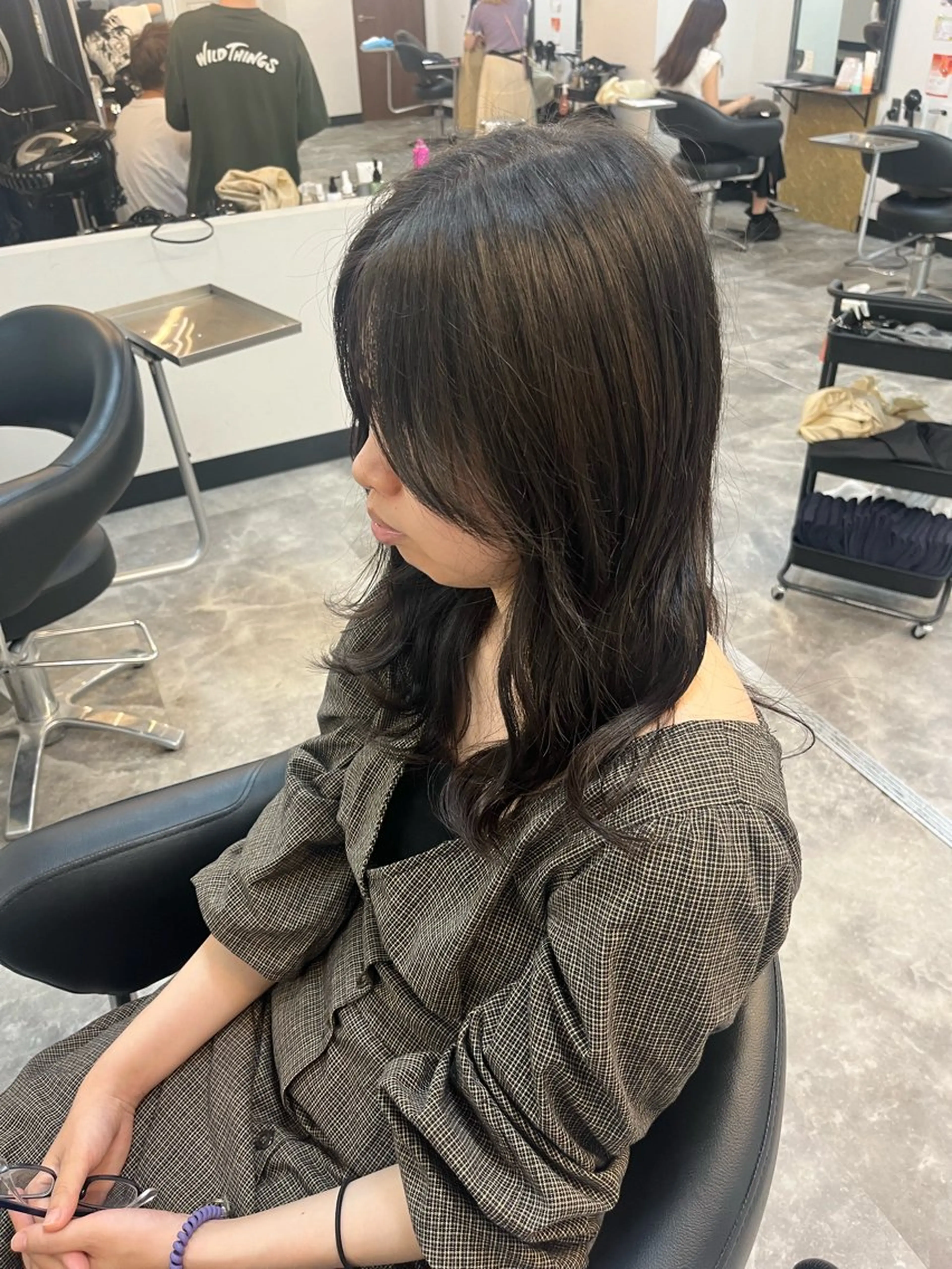 セミロング レディースカット 無料🎀ジュリのヘアスタイル