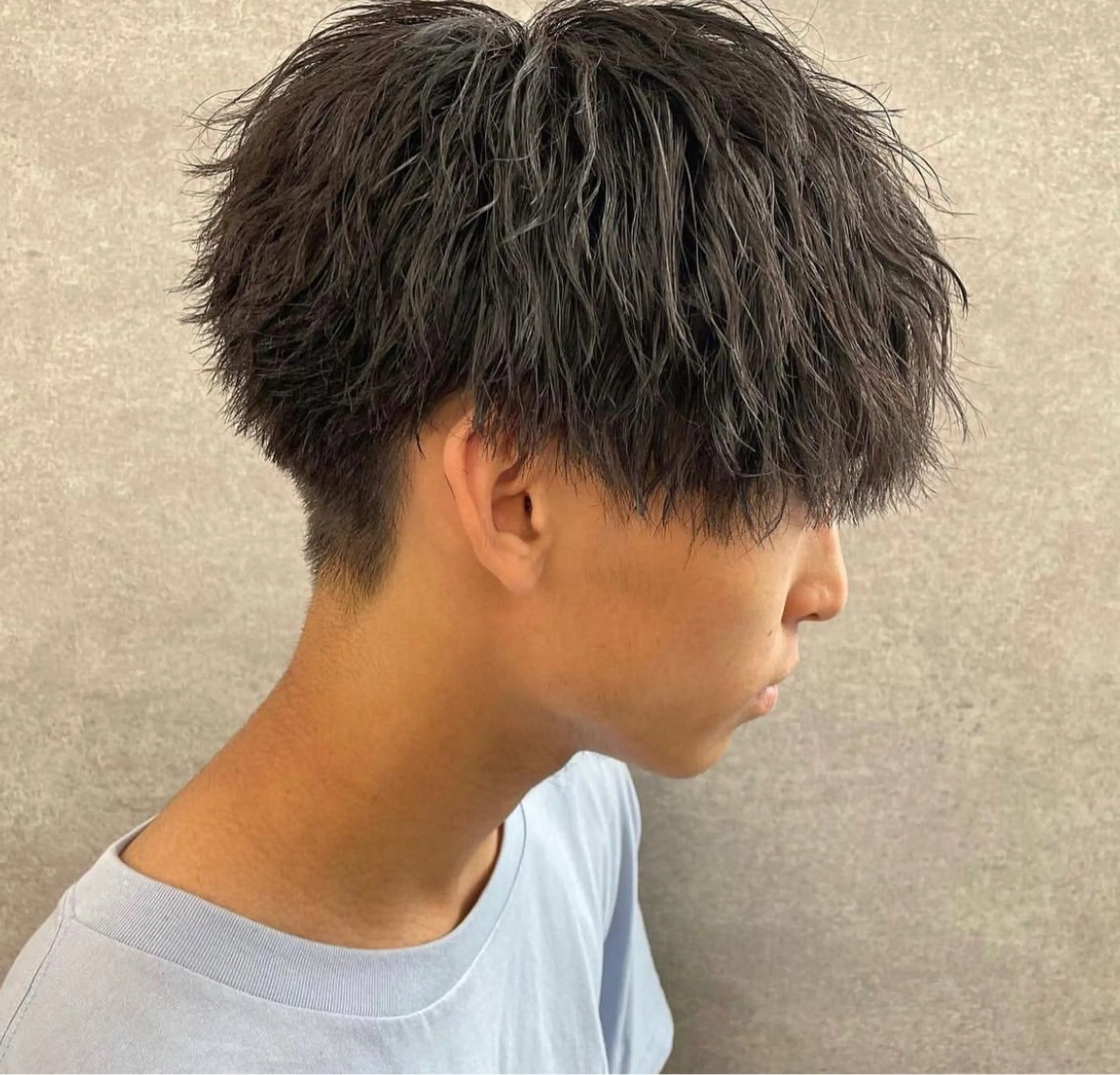 パーマ メンズ カット パーマ 🌟あゆ🌟 女子ウケスタイルのヘアスタイル