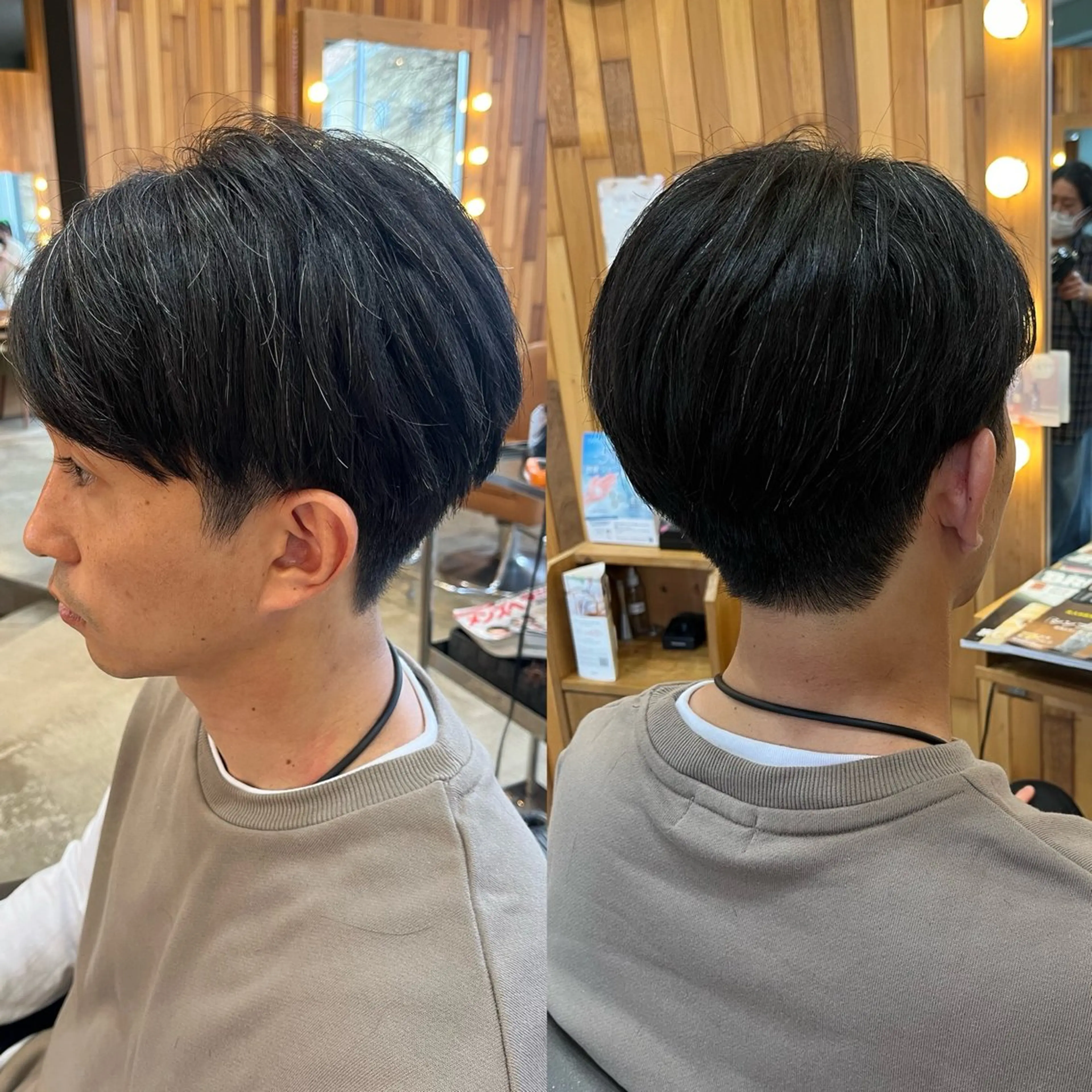 メンズ マッシュ 刈り上げ TAKAHASHI REIKAのヘアスタイル
