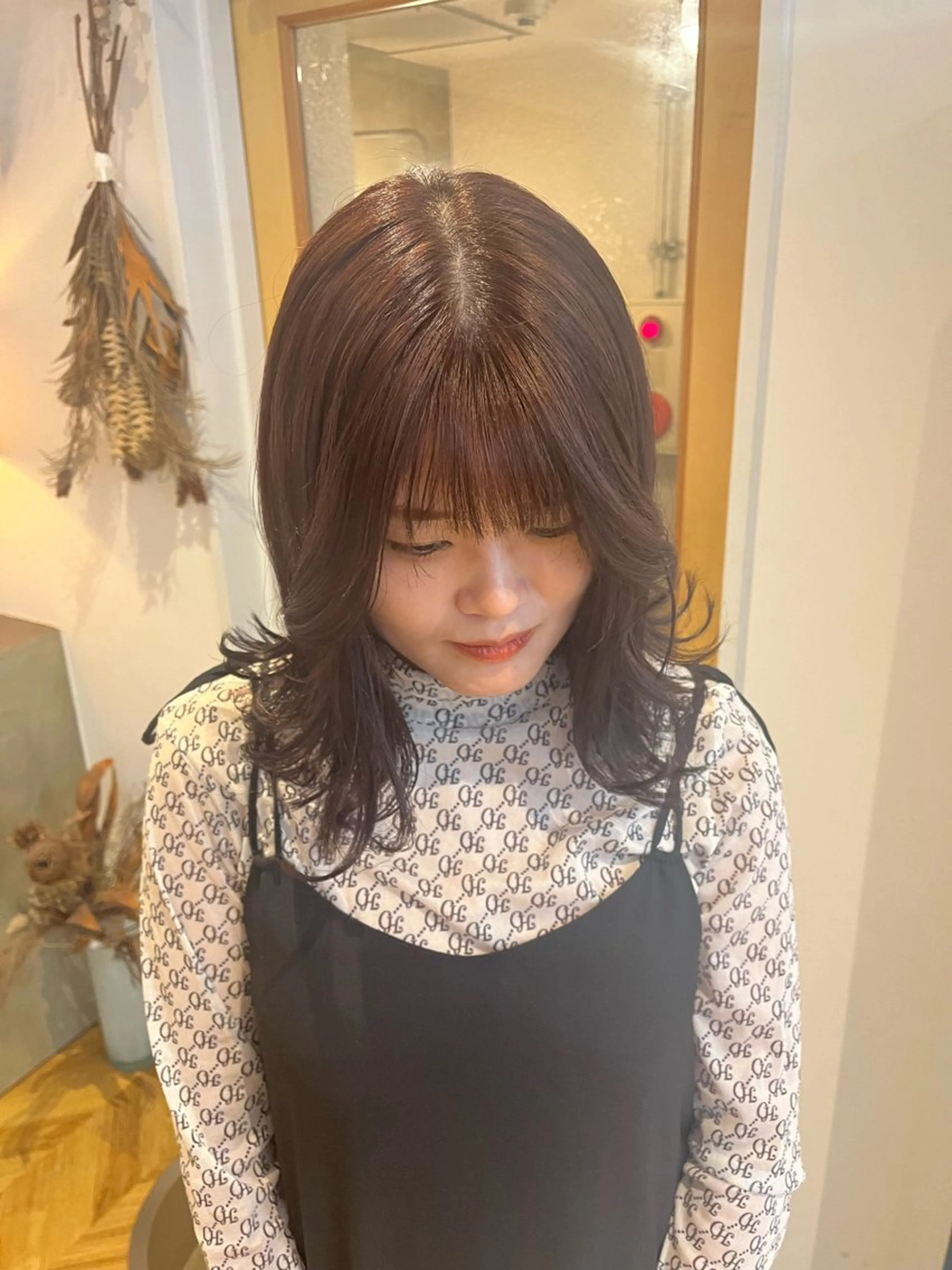 カラー ヘアカラー 凜 (りん)のヘアスタイル