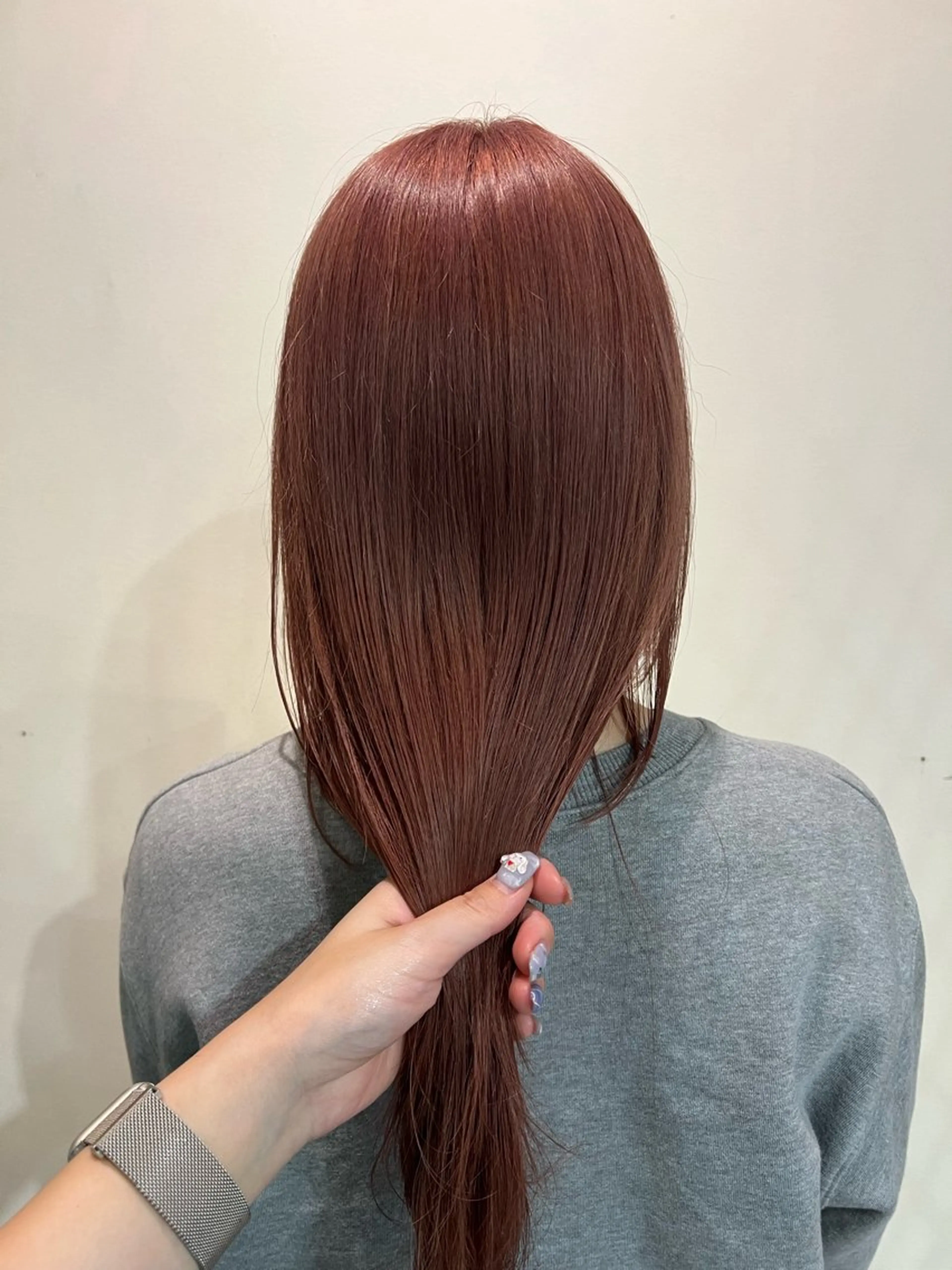 セミロング ヘアカラー トリートメント yuuna. 🪽のヘアスタイル