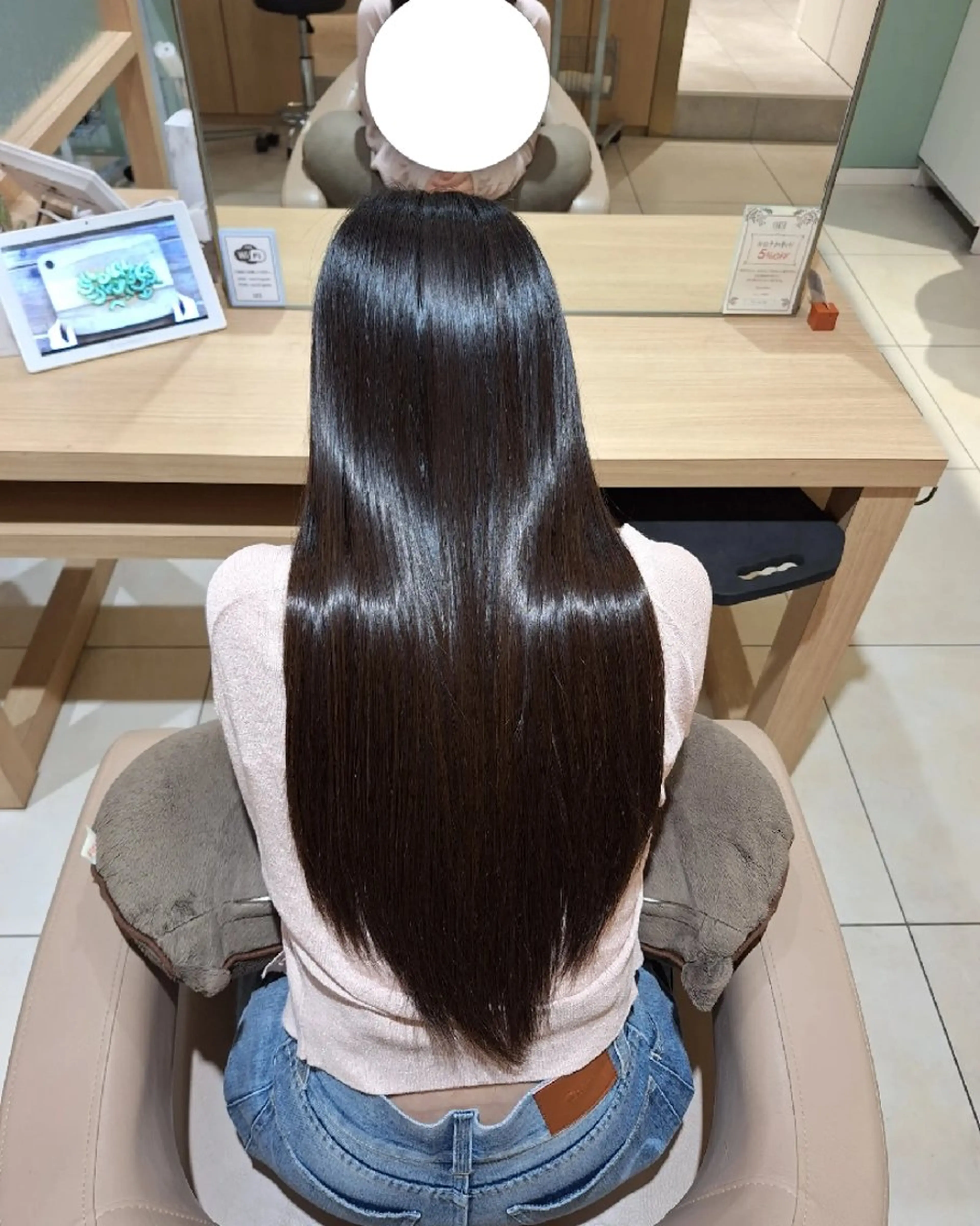 【ミニモ限定価格❗】天使の艶✨髪質改善縮毛矯正＋5stepトリートメントの写真