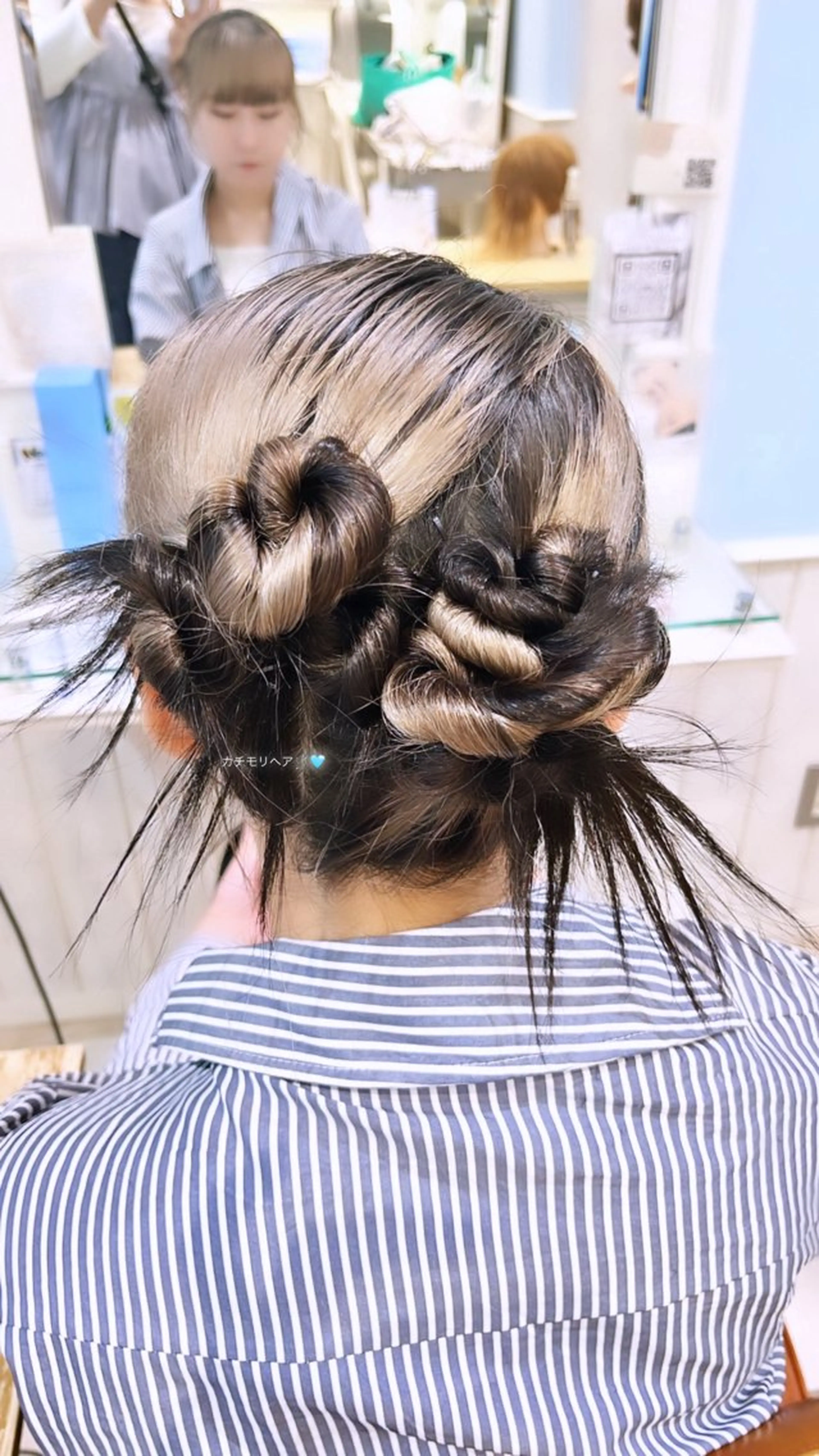 ヘアアレンジ 谷本 萌のヘアスタイル