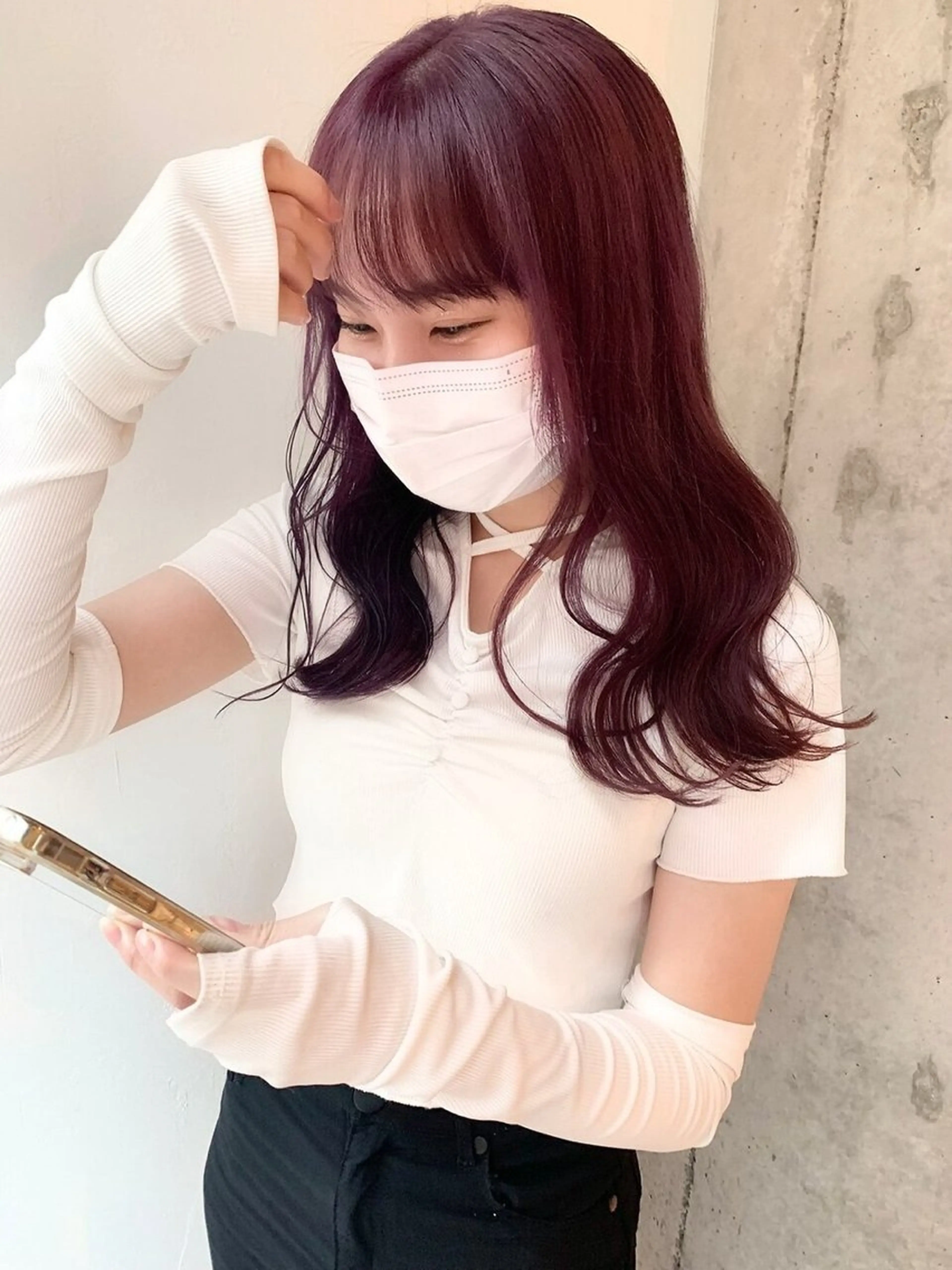 セミロング レイヤーカット/ 名古屋/Ayakaのヘアスタイル