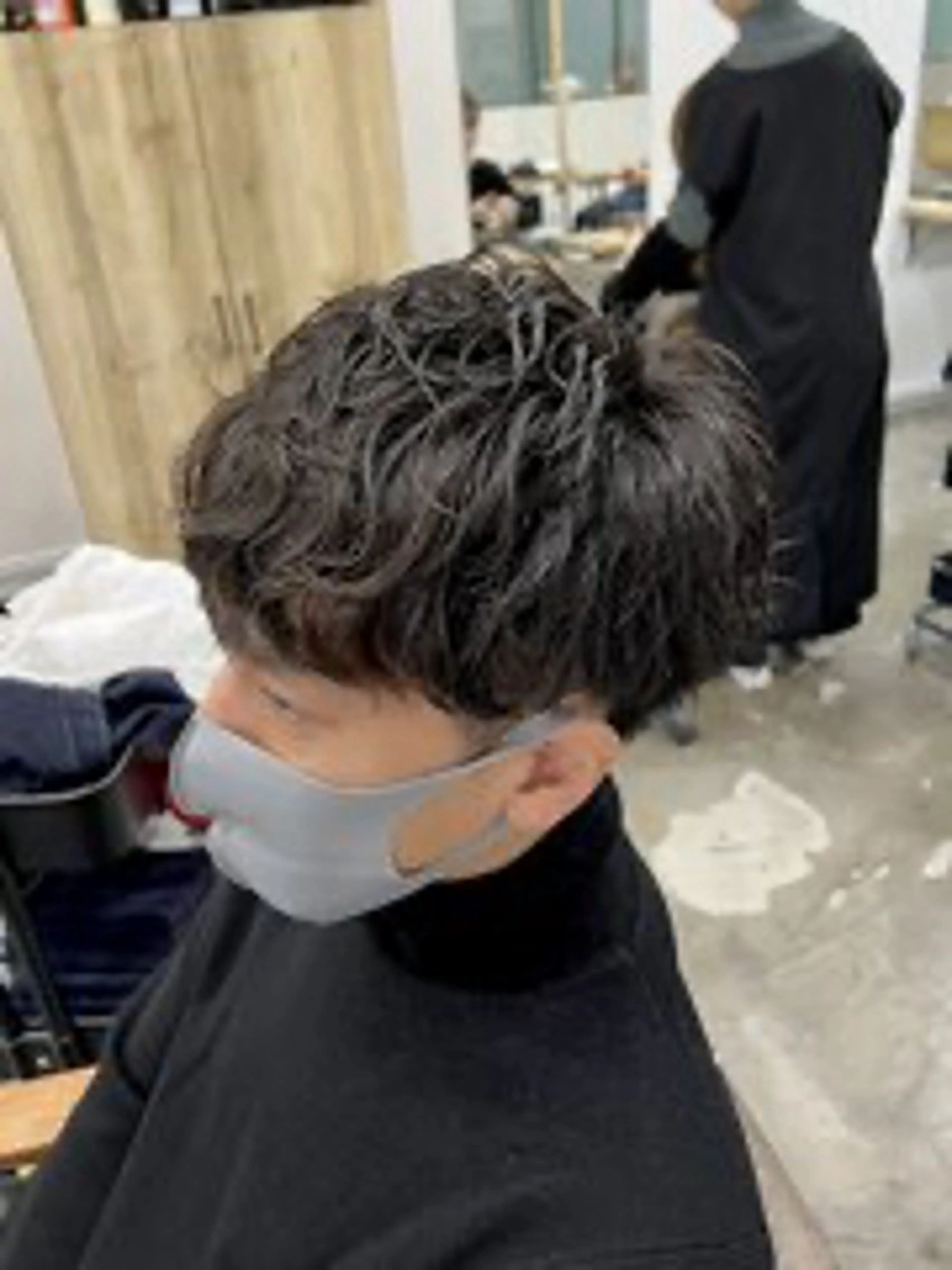 メンズパーマ⭐️(波巻き不可)の写真