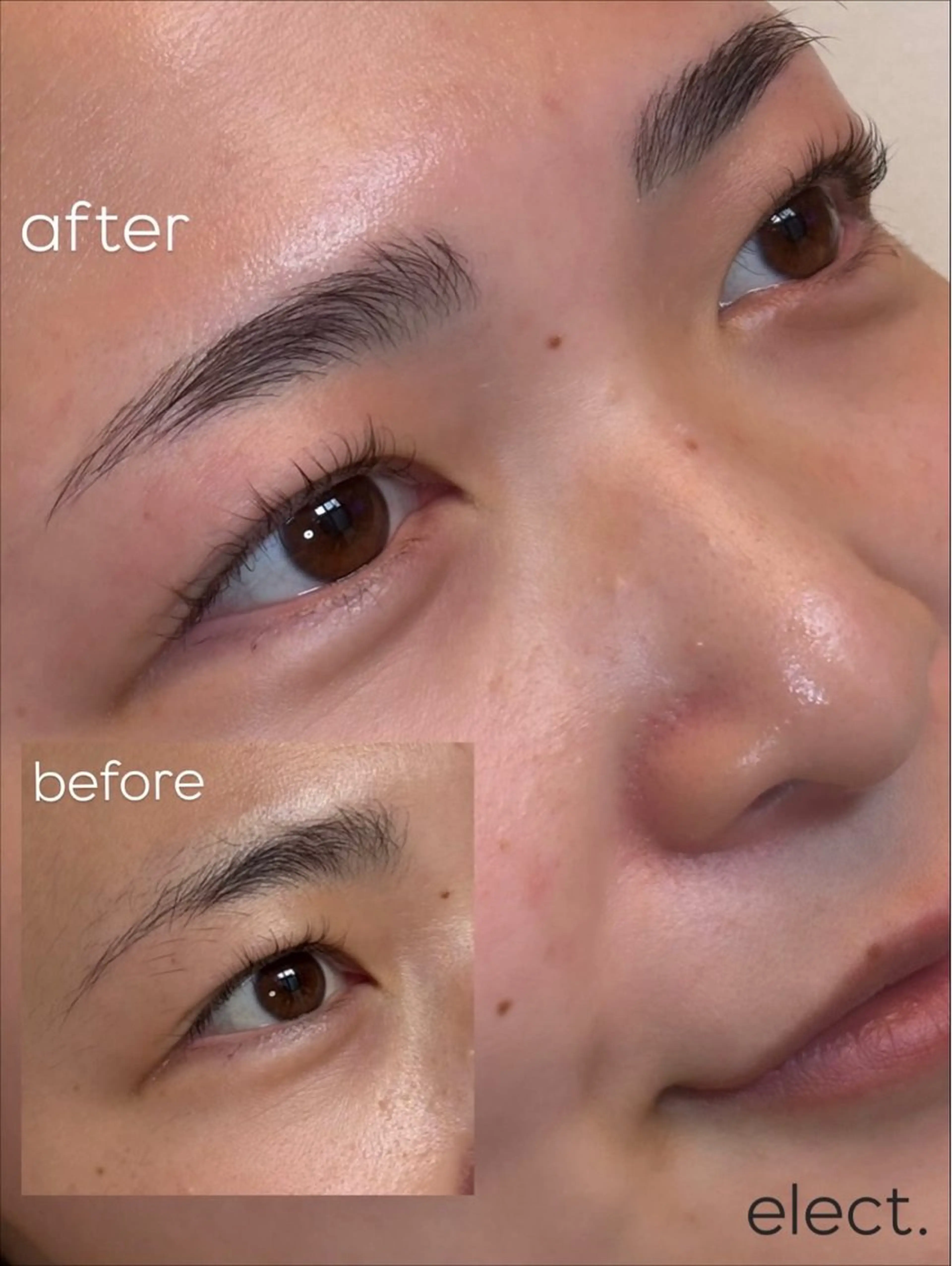 アイブロウ ワックス脱毛 Coco Bloom所属・elect. eyebrowの眉毛・アイブロウイメージ