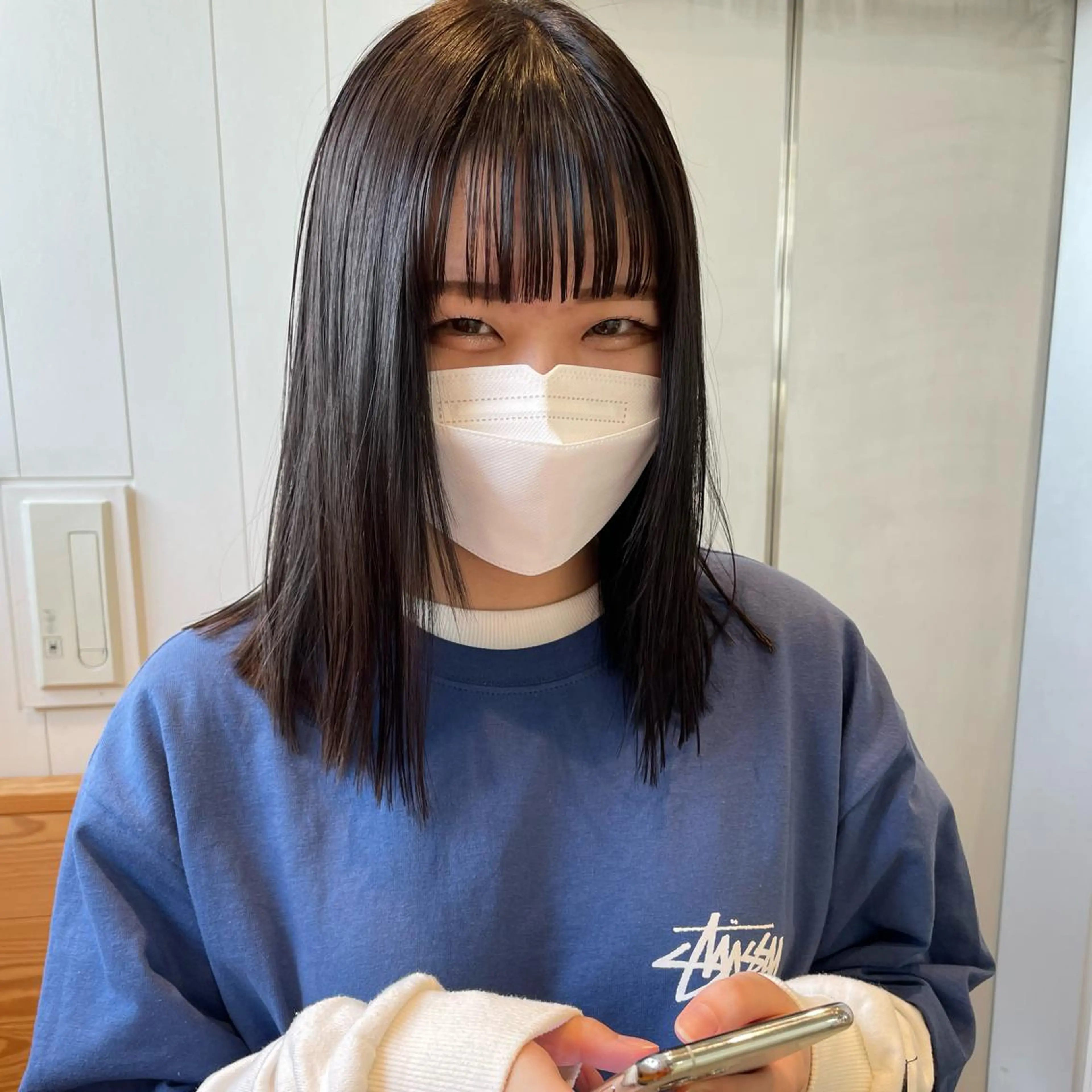 ミディアム カラー Kouta/似合わせ /パーマ/カラーのヘアスタイル