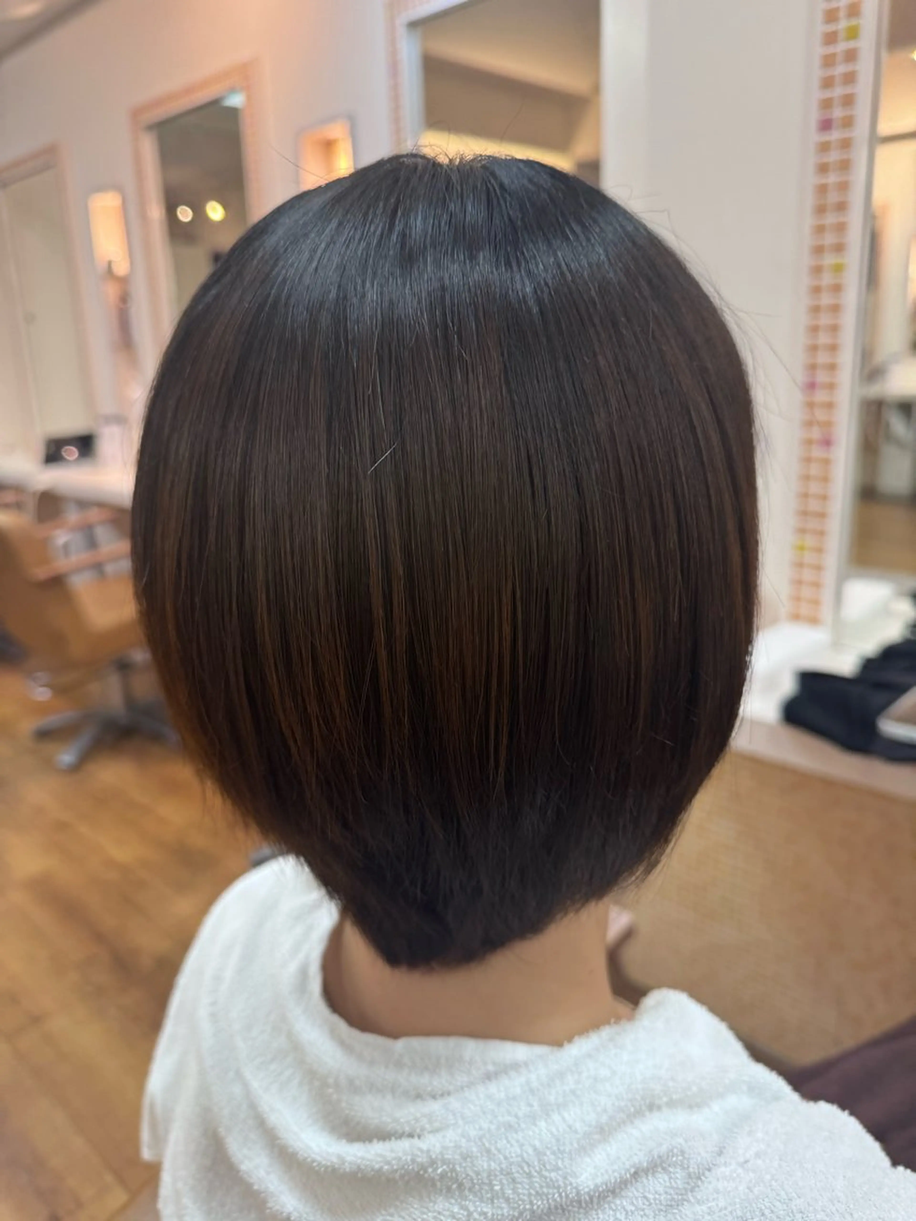 ショート KAMI-YU所属・森 千明のヘアスタイル