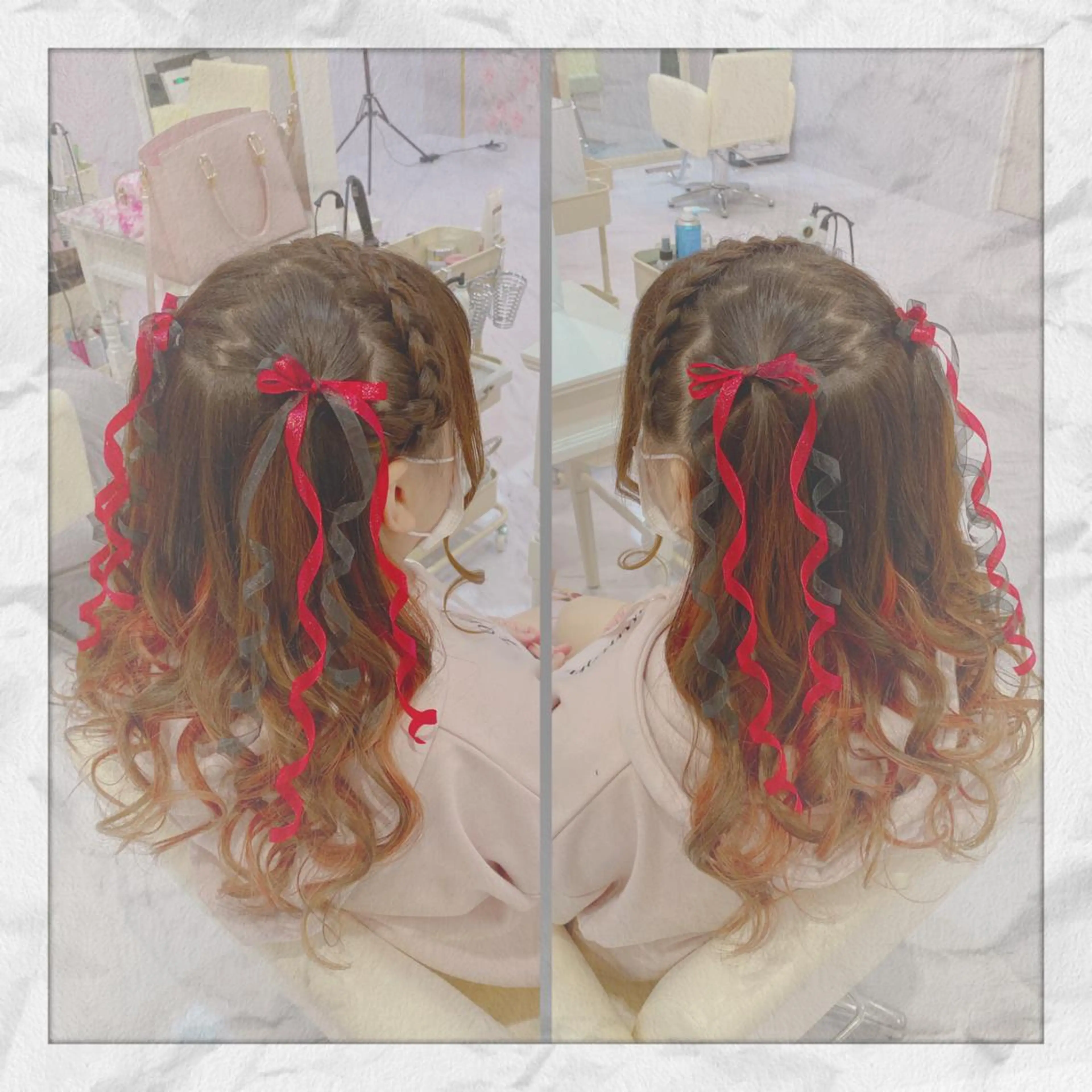 ロング ヘアアレンジ ヘアセット ヘアセット/着付け 𓇼 松本 夏美𓇼のヘアスタイル