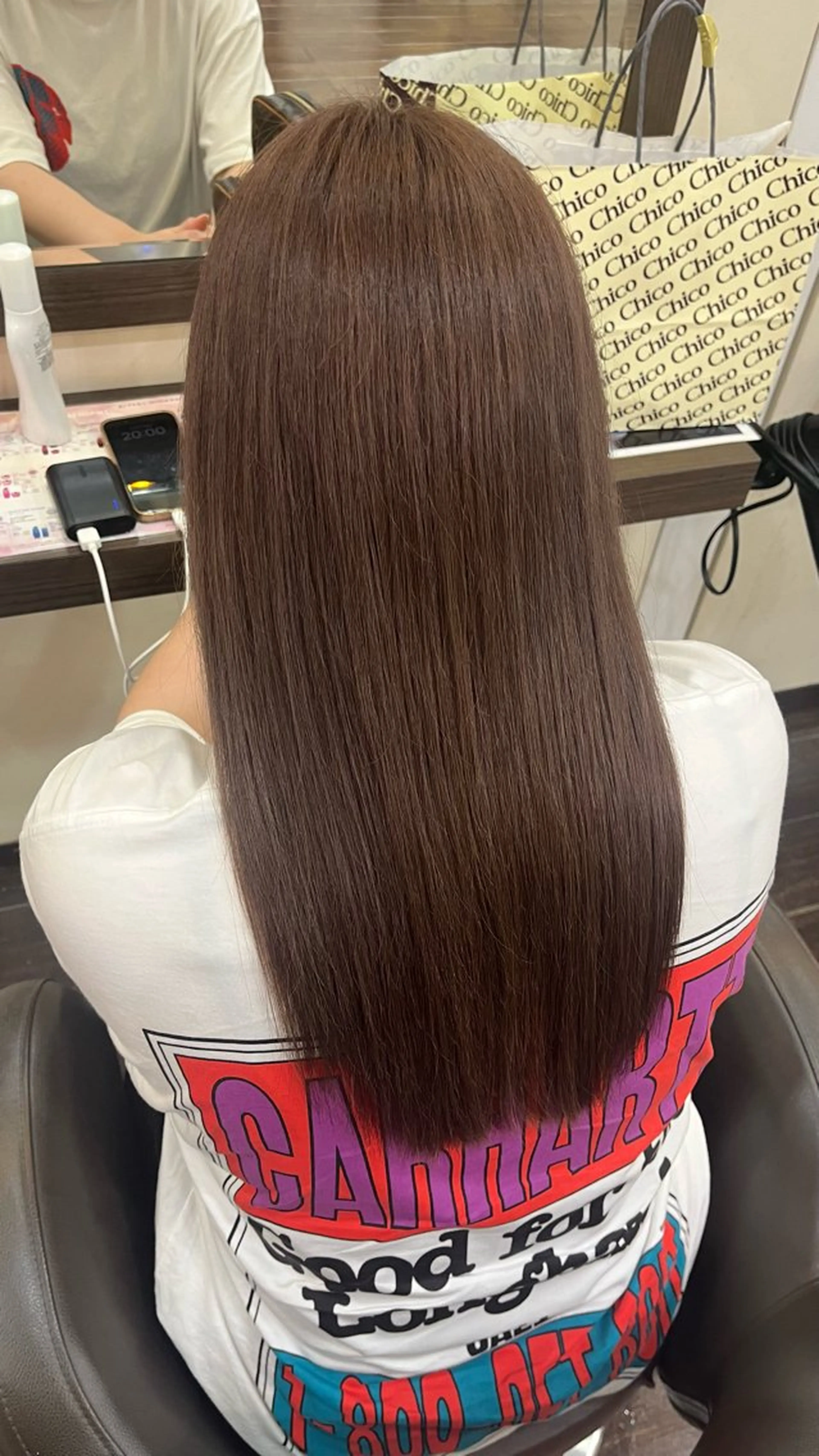 ロング カラー 髪質改善 トリートメント ボブ/暖色カラー コウボヒカルのヘアスタイル